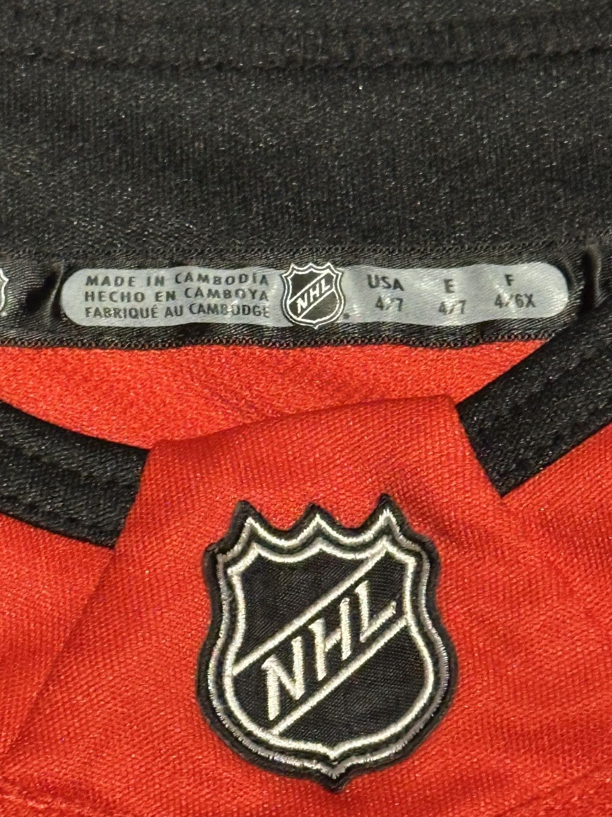 NHL Vintage Y2K Calgary Flames kids NHL hockey jersey sz (4-7) Size US XXS / EU 40 - 4 Thumbnail