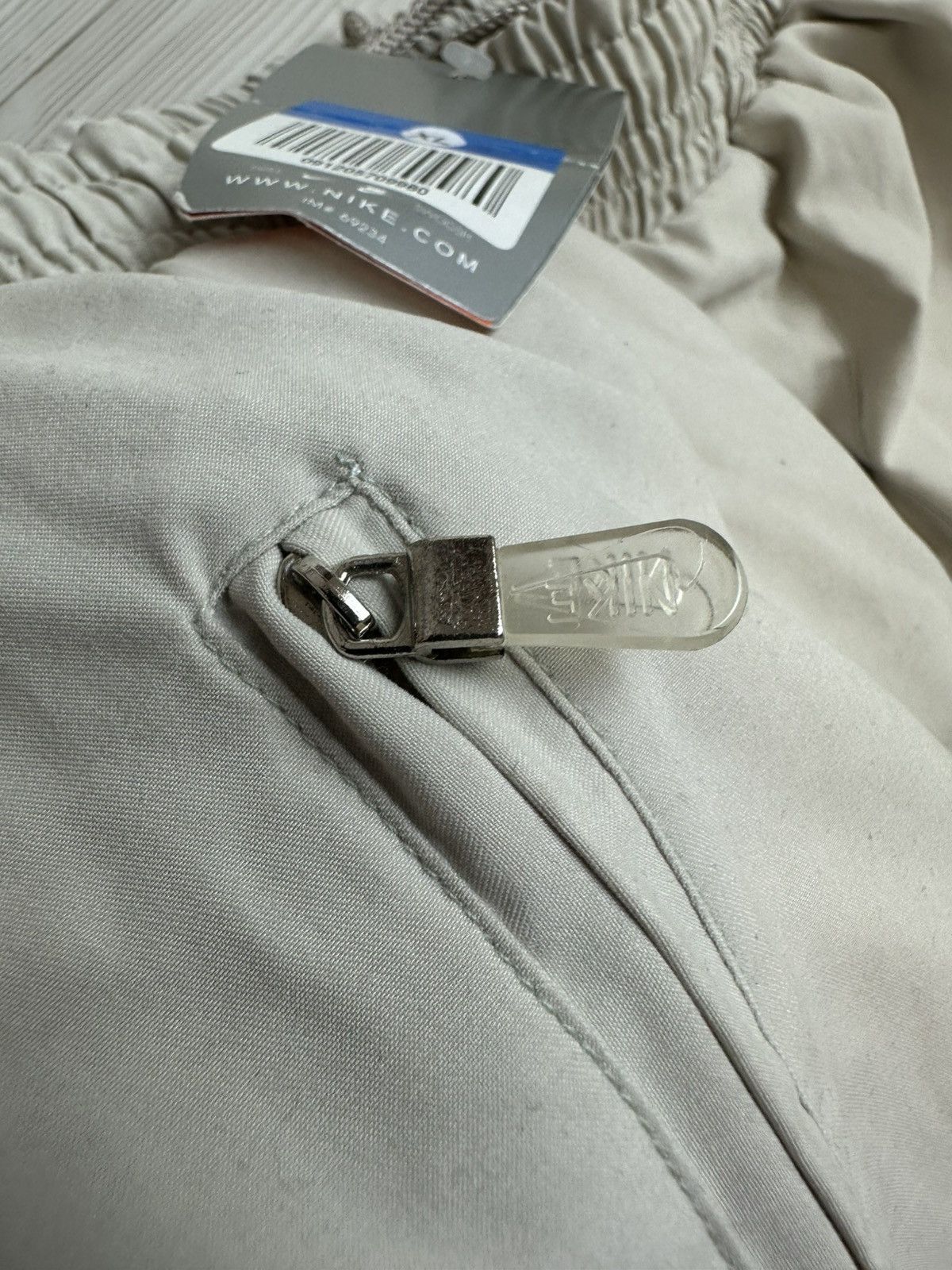 Nike Vintage BNWT xl beige pants Size 32" / US 10 / IT 46 - 6 Thumbnail