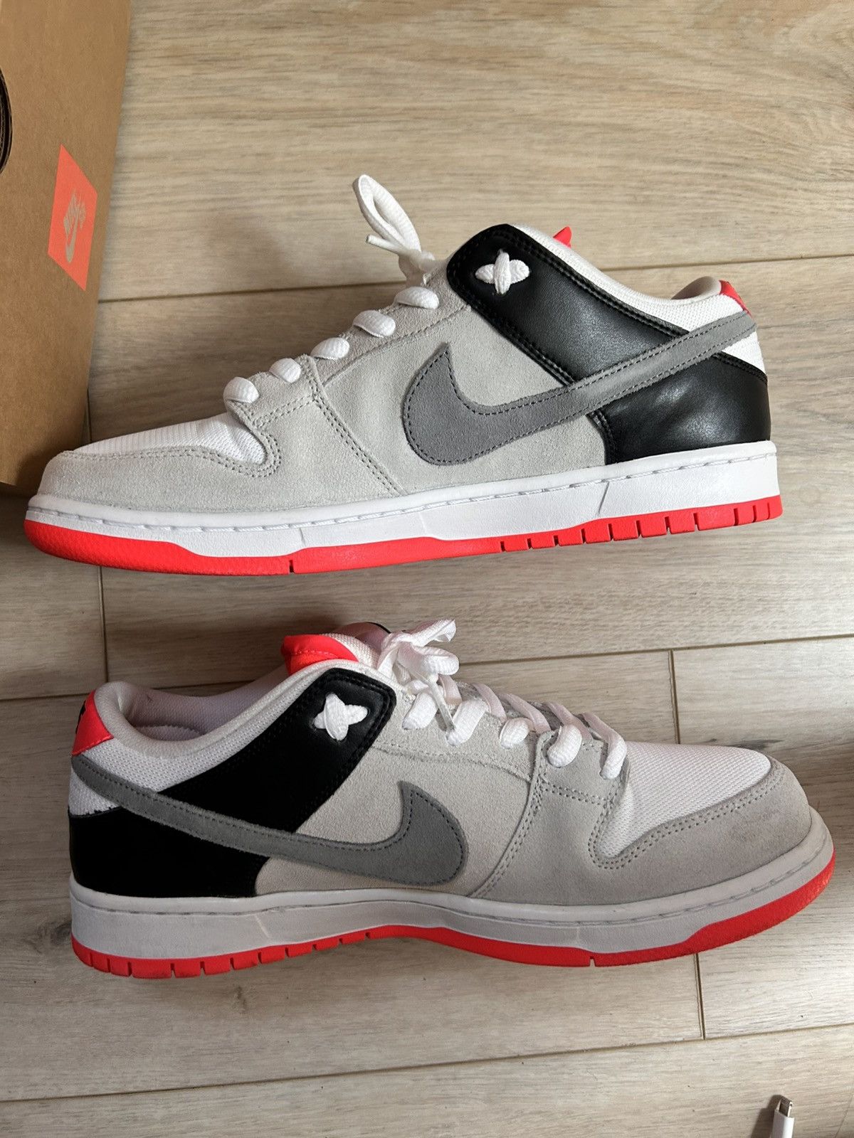 Nike Nike Dunk Low SB ‘AM 90 Infrared’ Size 10 Size US 10 / EU 43 - 2 Thumbnail