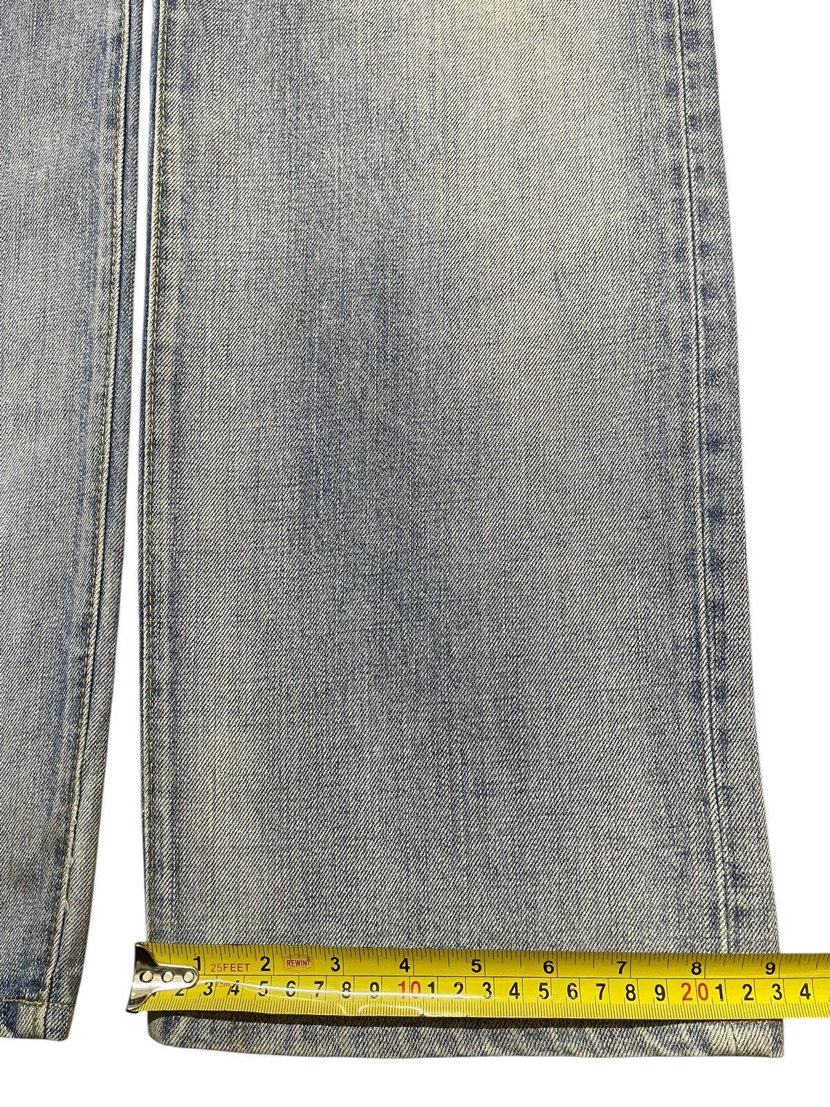 In The Attic Vintage Japanese Brand Mud Faded Wash Distress Baggy Jeans Size US 36 / EU 52 - 16 Thumbnail