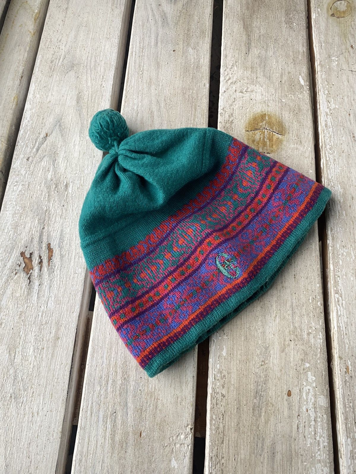 Conte of Florence × Vintage Conte Of Florence Vintage Fleece Ski Beanie Hat Size ONE SIZE - 1 Thumbnail