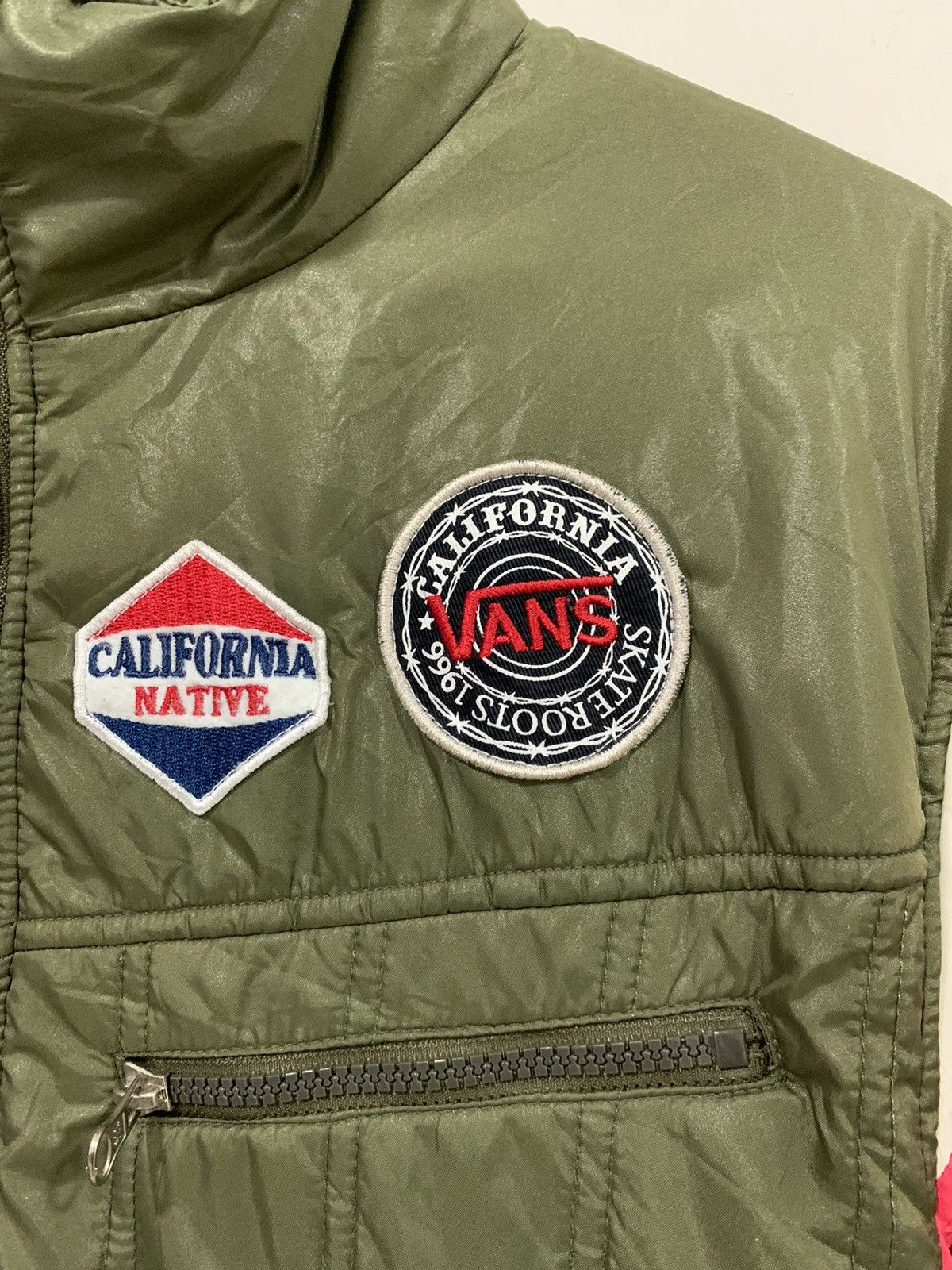 Vans Green Vans California Skate Roots Bomber Jacket Size US L / EU 52-54 / 3 - 3 Thumbnail