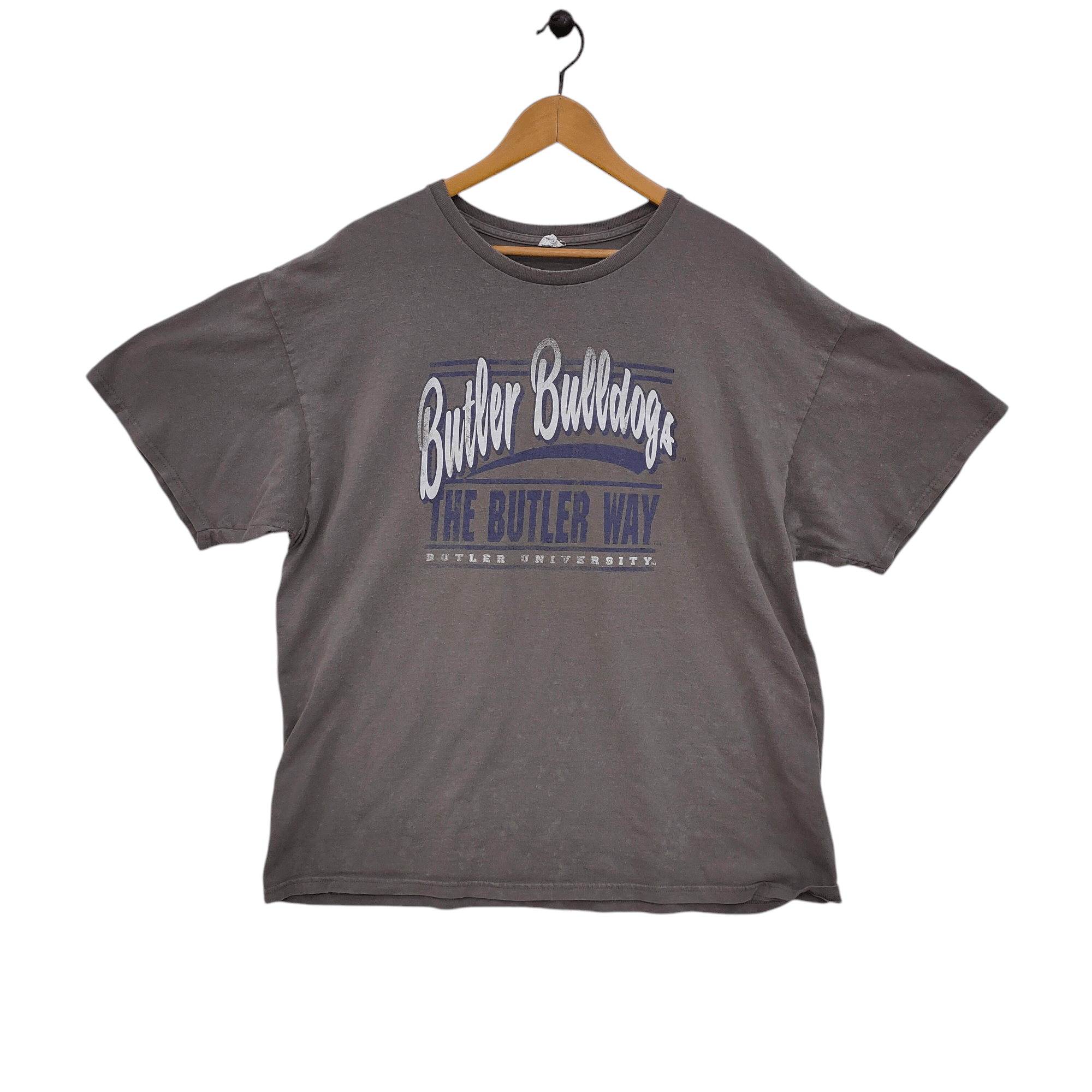 Vintage 90s Butler University Tee Vintage Butler Bulldogs T-shirt Size US XXL / EU 58 / 5 - 1 Thumbnail