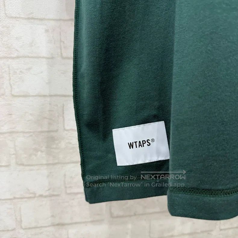 Wtaps Wtaps Army blue short-sleeve T-shirt Size US XL / EU 56 / 4 - 3 Thumbnail