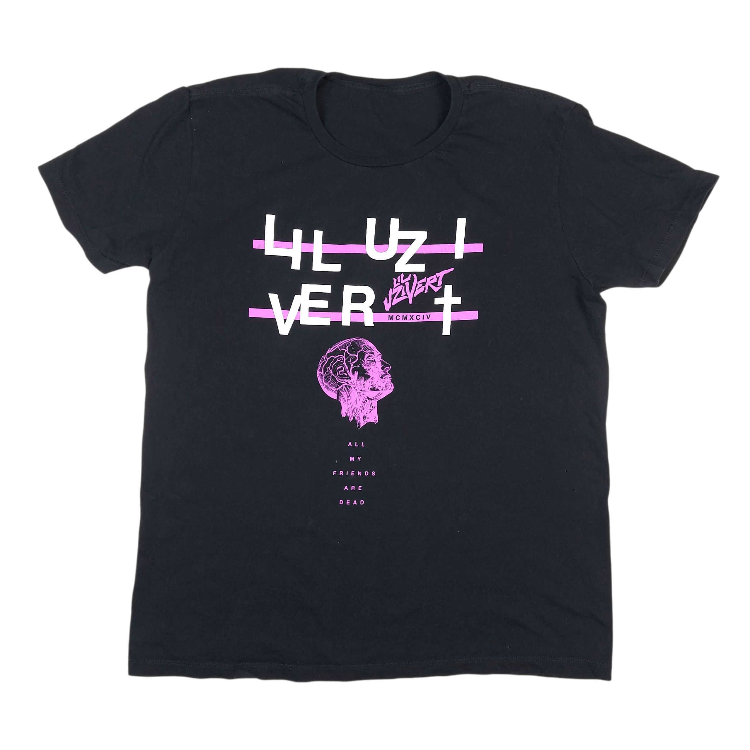 Rap Tees Lil Uzi Vert All My Friends are Dead Hip hop Rap Tee Size US XL / EU 56 / 4 - 1 Thumbnail