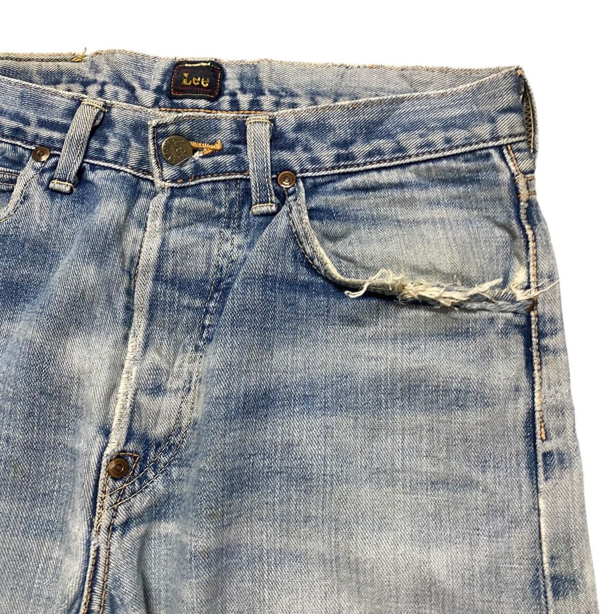 Lee Vintage LEE RIDER Denim Selvedge Jeans Size US 29 - 5 Thumbnail