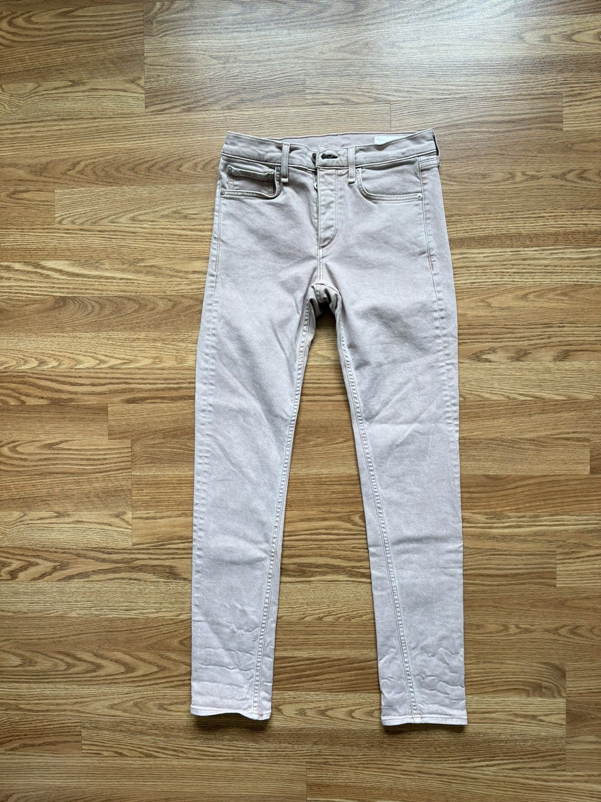 Rag & Bone Rag & Bone Slim Fit 2 Jeans Blush/Light Pink Size US 29 - 1 Thumbnail