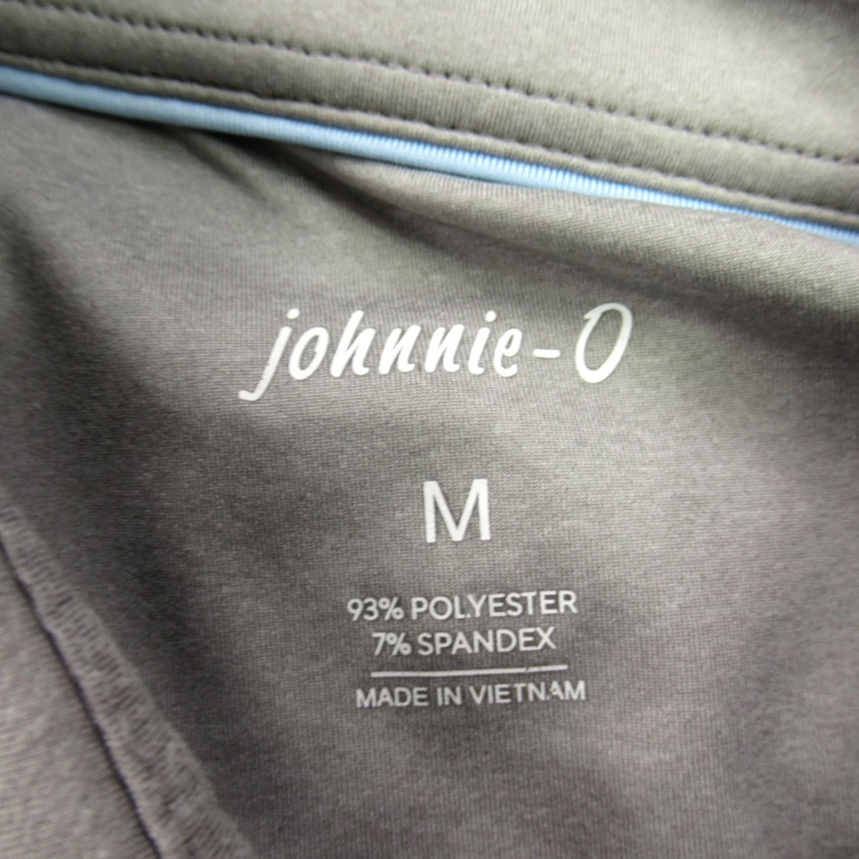 johnnie-O johnnie-O Shirt Mens Medium Short Sleeve Golf Polo Lightweight Gray Casual Size US M / EU 48-50 / 2 - 5 Thumbnail