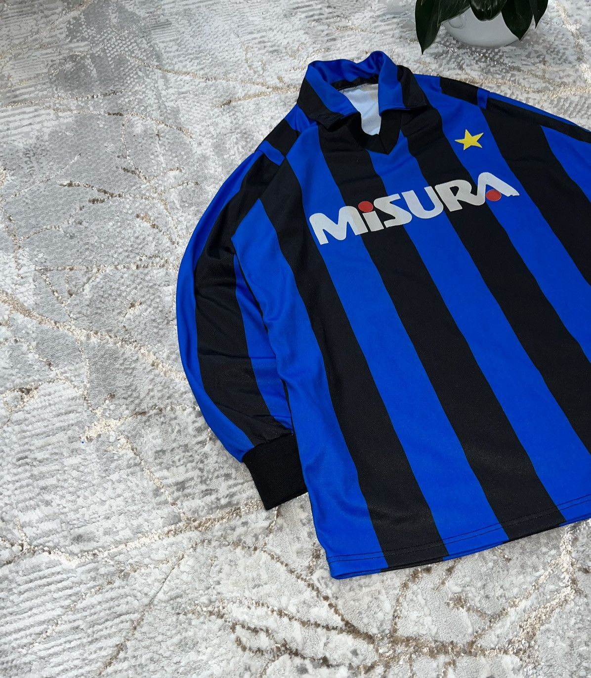 Nike × Vintage BLOKECORE ⚽️ MISURA INTER MEDIOLAN JERSEY T-SHIRT DRILL TEE Size US M / EU 48-50 / 2 - 4 Thumbnail