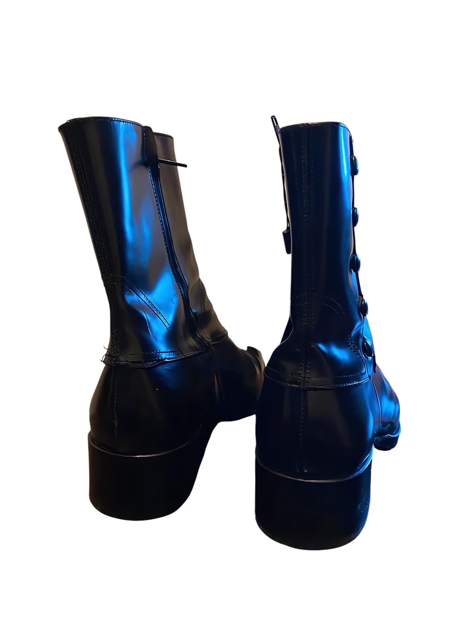 Dsquared2 LEATHER COMBAT BOOTS Size US 7 / EU 40 - 4 Thumbnail