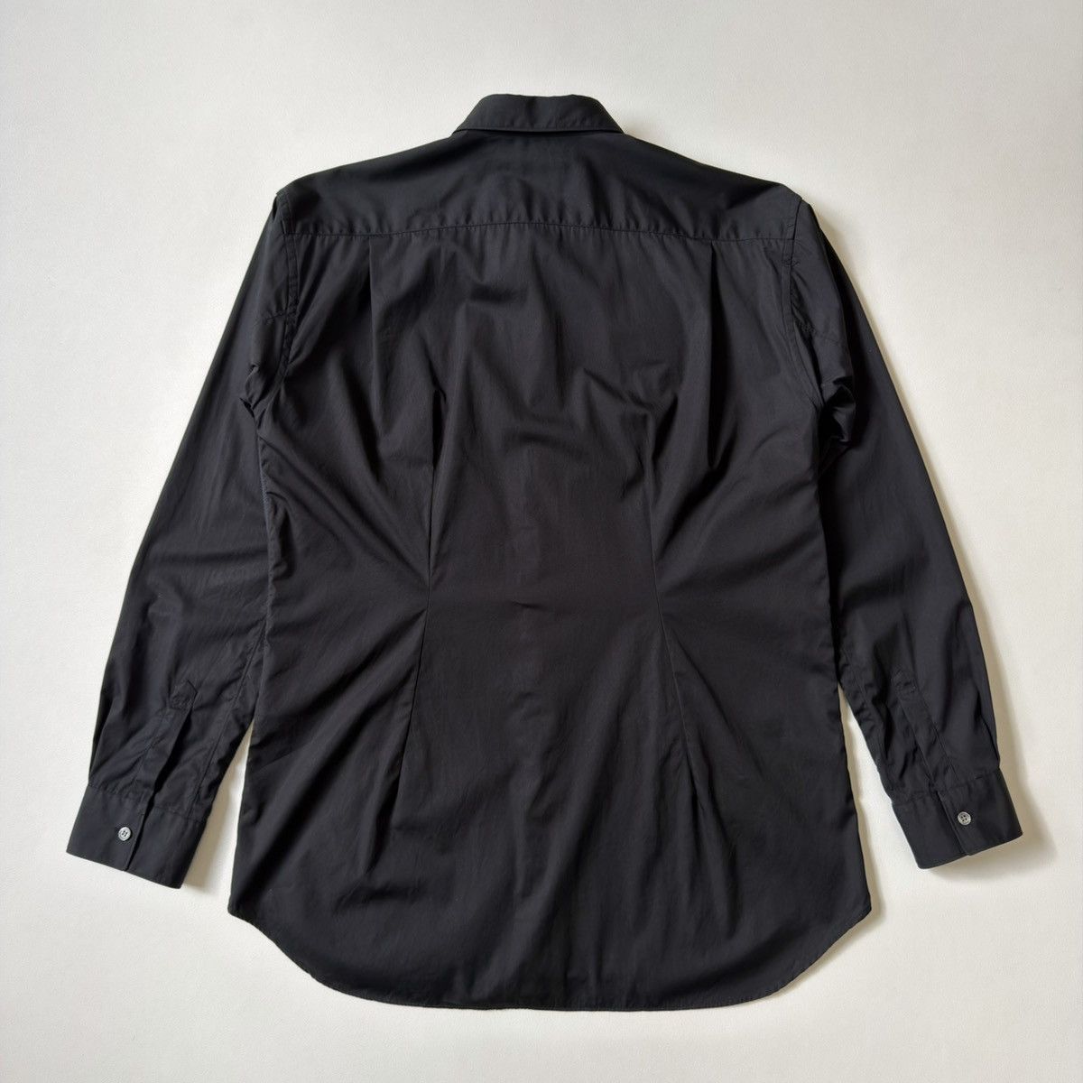 Comme des Garcons Black Patch Work Bondage Strap Shirt Size US M / EU 48-50 / 2 - 16 Thumbnail