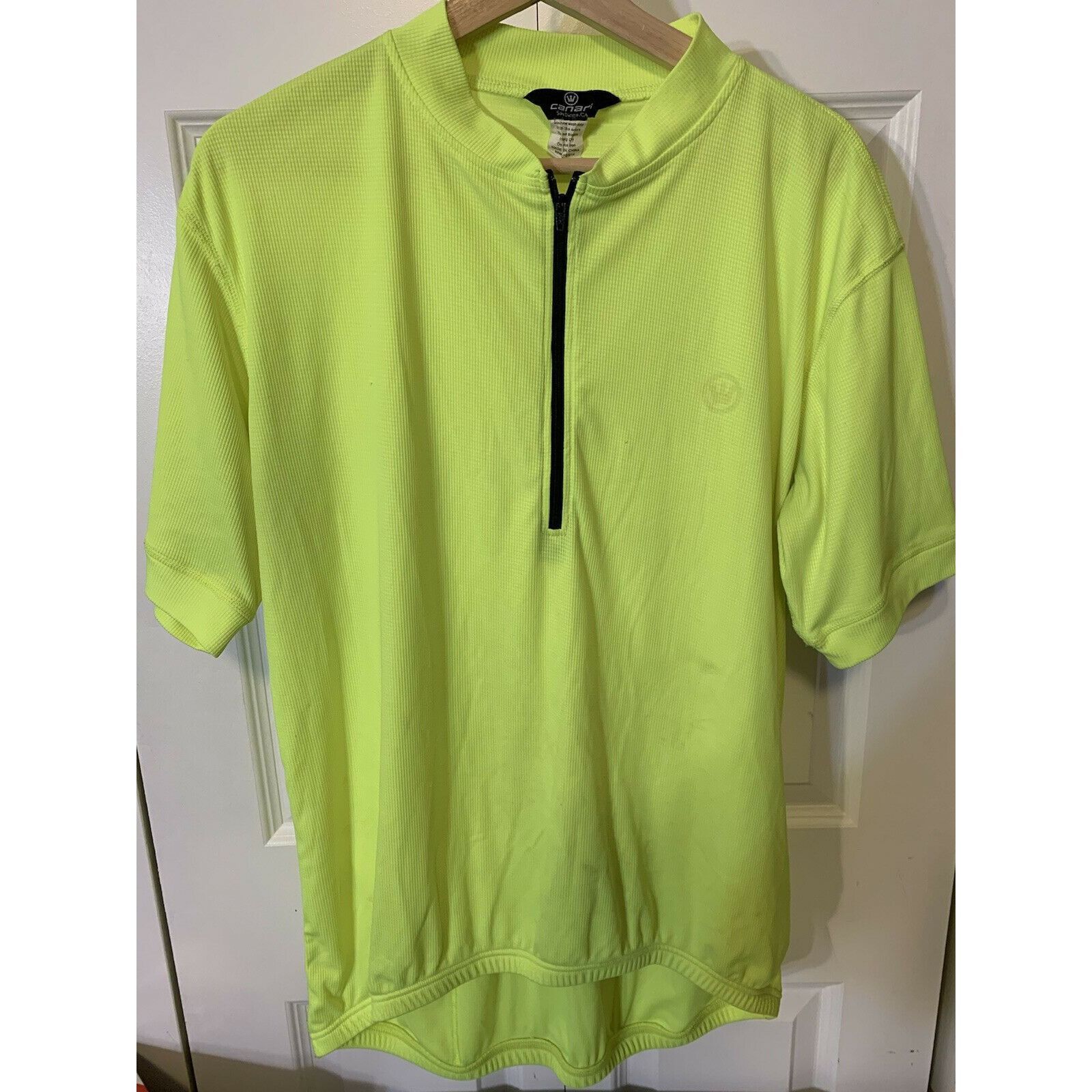 Canari Canari Bike Jersey Cycling Bib Shirt Neon Yellow Men’s Sz XL Size US XL / EU 56 / 4 - 3 Thumbnail