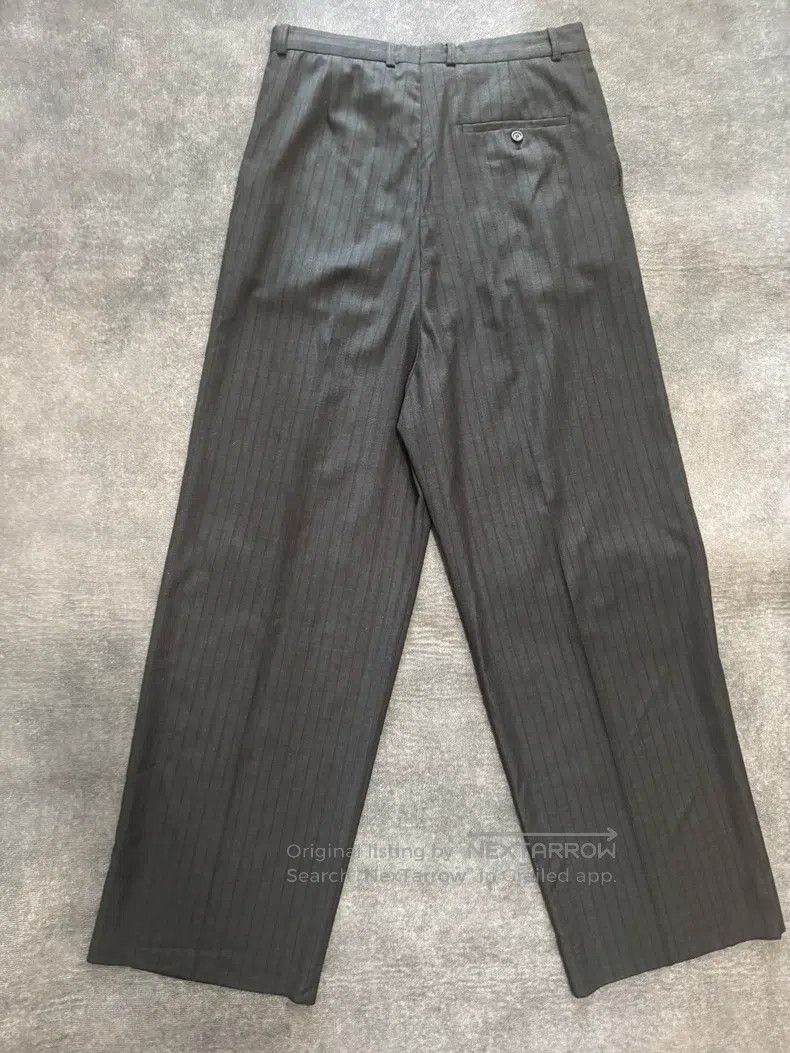 Balenciaga Balenciaga size S Striped Mid Waist Zipper Casual Pants Size US 27 - 2 Thumbnail