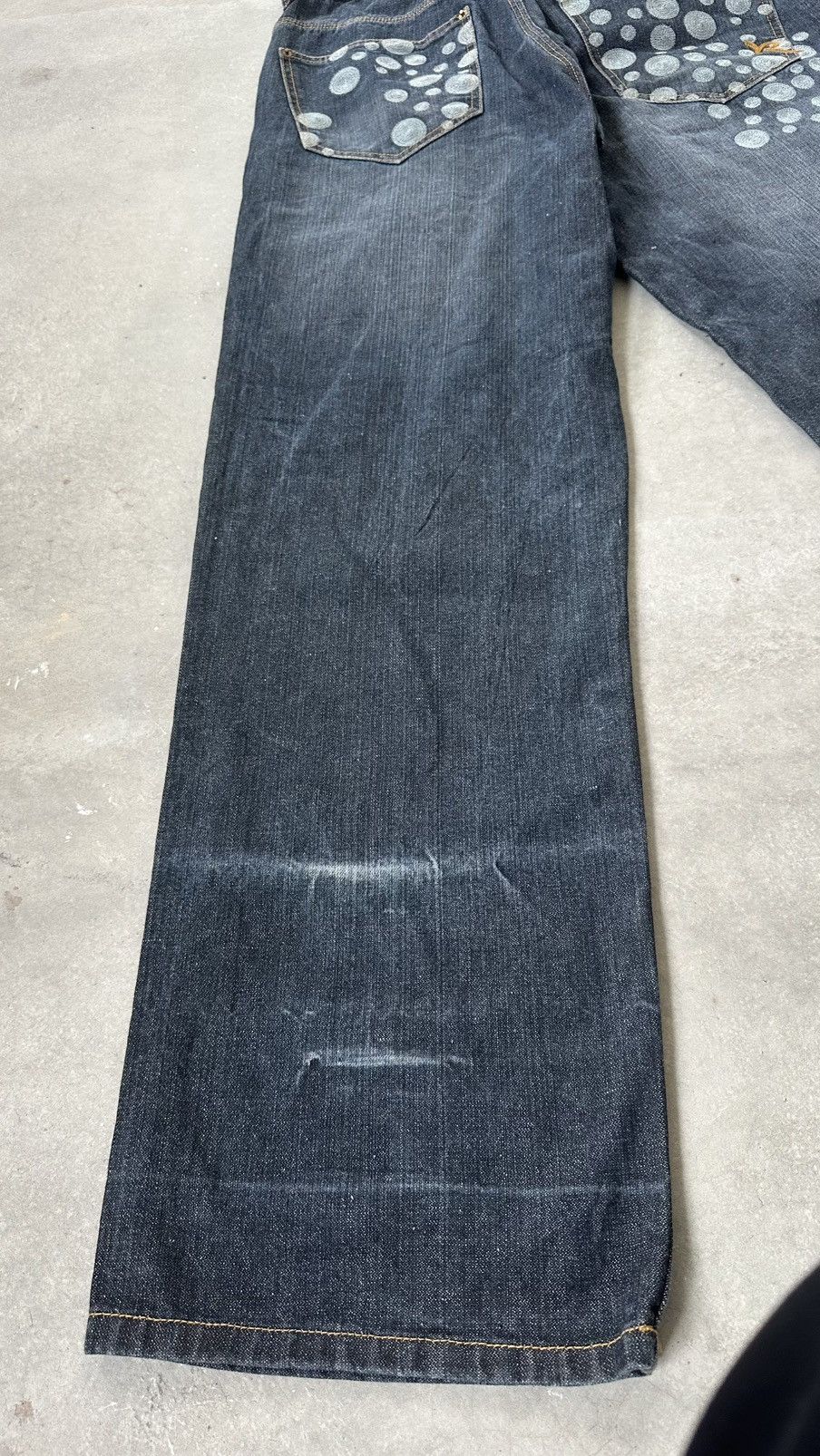 Rocawear VINTAGE ROCAWEAR DOTS POCKET JEANS Size US 33 - 11 Thumbnail