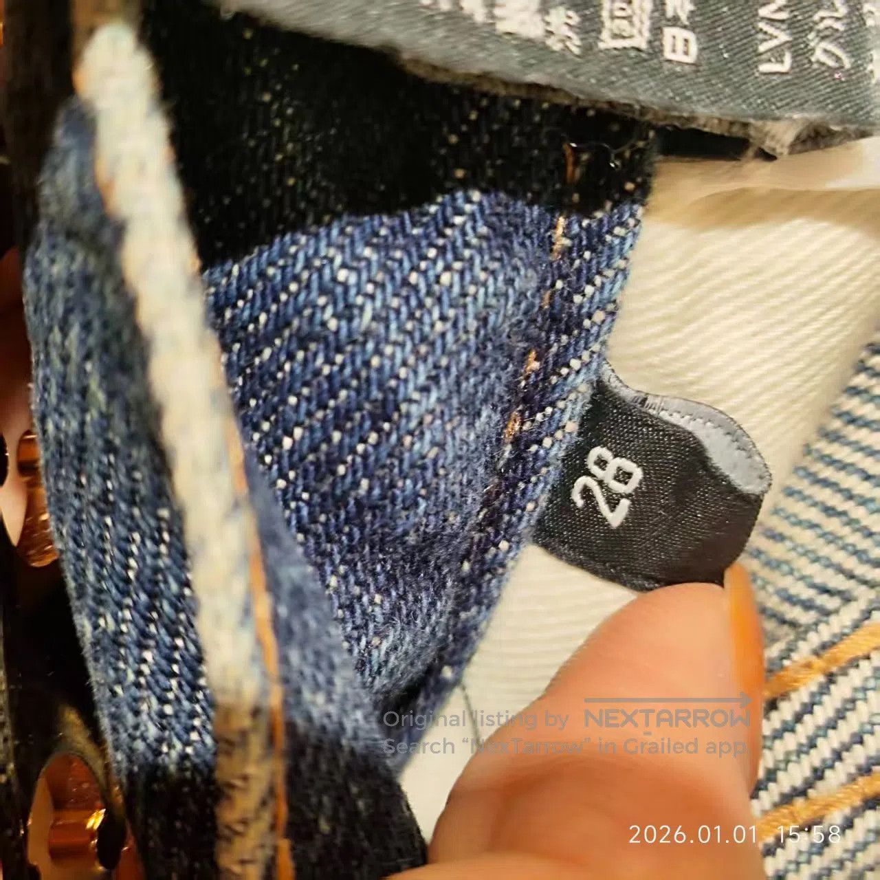 Celine CELINE Metal扣Dened Denim Jeans| Size US 28 / EU 44 - 3 Thumbnail