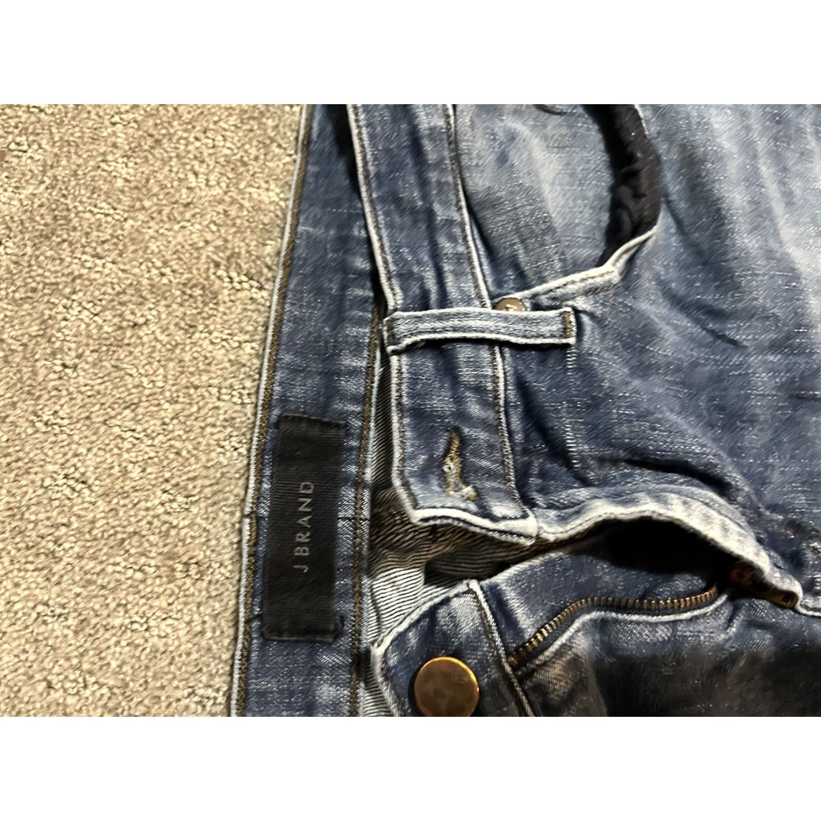 J Brand J Brand Jeans Men 32 Inseam Blue Skinny Fit 32" Mick Ankle Size US 32 / EU 48 - 5 Thumbnail