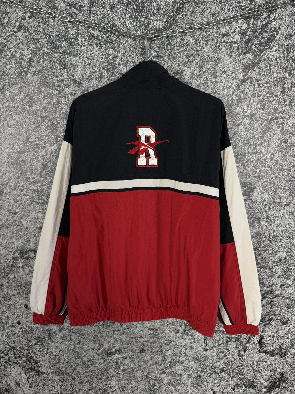 Reebok Men’s Reebok Vintage 90s Track Full Zip Jacket Retro Size L Size US L / EU 52-54 / 3 - 11 Thumbnail
