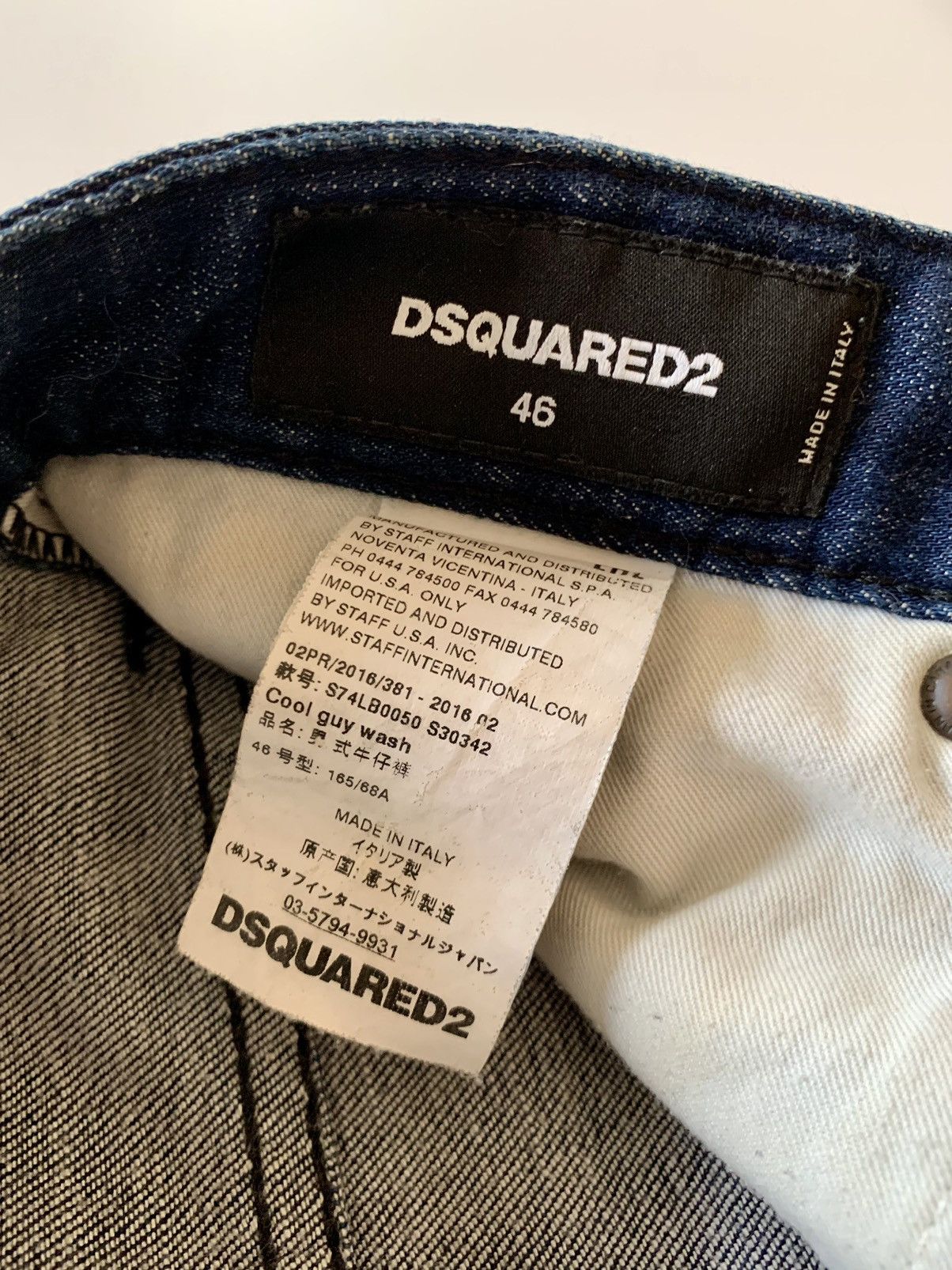 Dsquared2 Size 46 Dsquared2 jeans Measurements Included Size US 30 / EU 46 - 7 Thumbnail