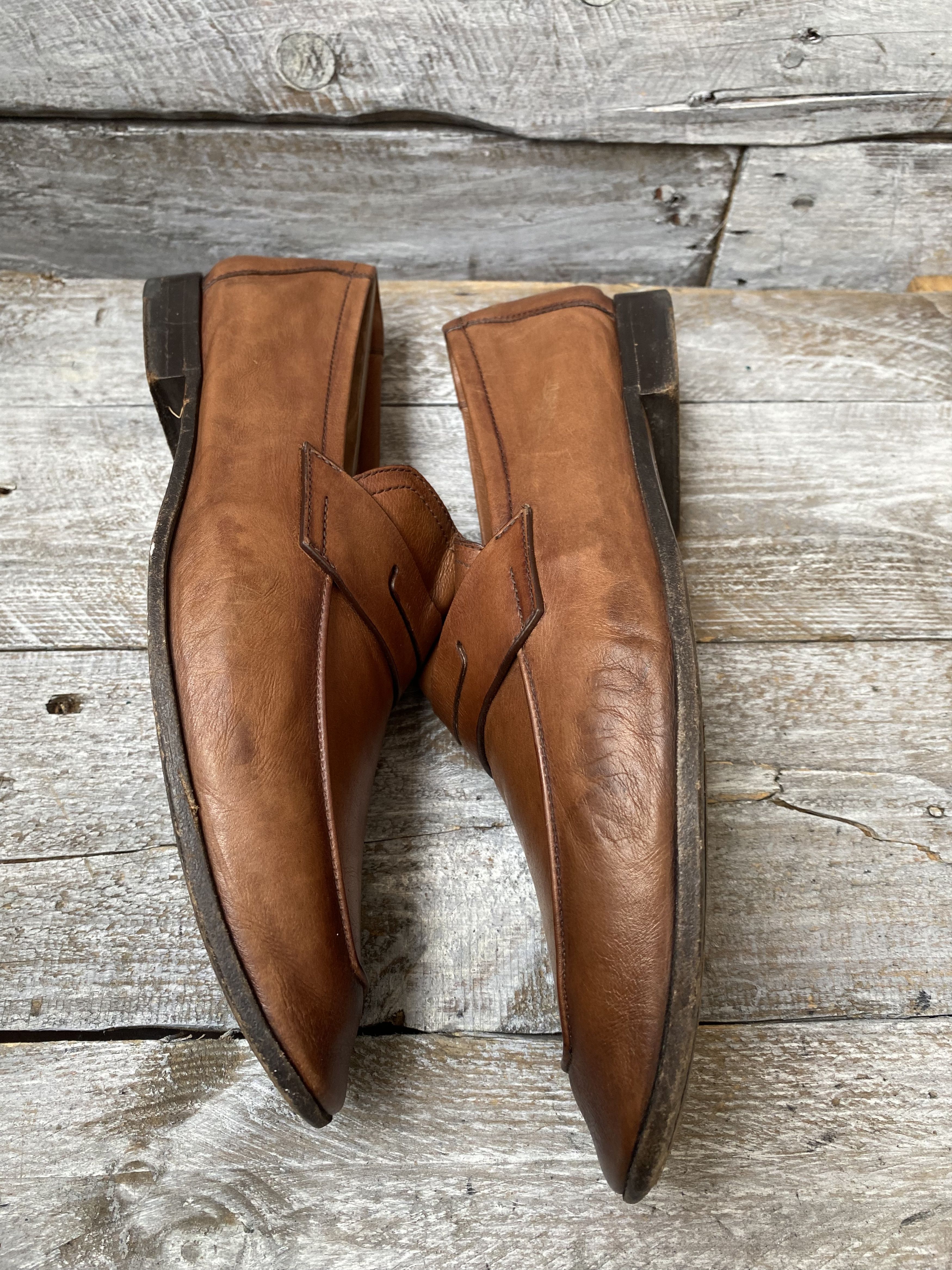Berluti × Designer Berluti lorenzo kangaroo brown slip on loafers UK Size US 8.5 / EU 41-42 - 9 Thumbnail