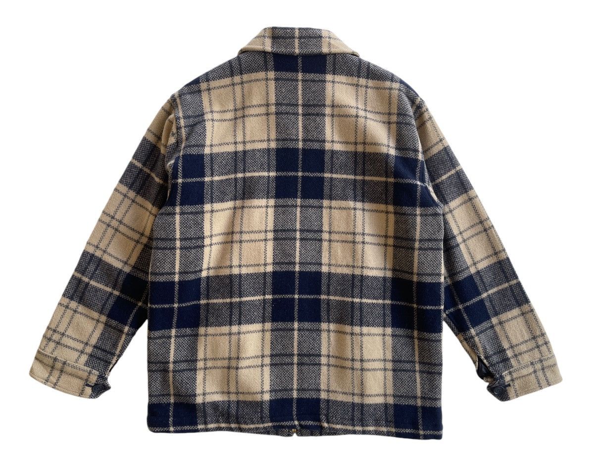 Japanese Brand Oshkosh Classic Wool Plaid Zipper Jacket Size US M / EU 48-50 / 2 - 4 Thumbnail