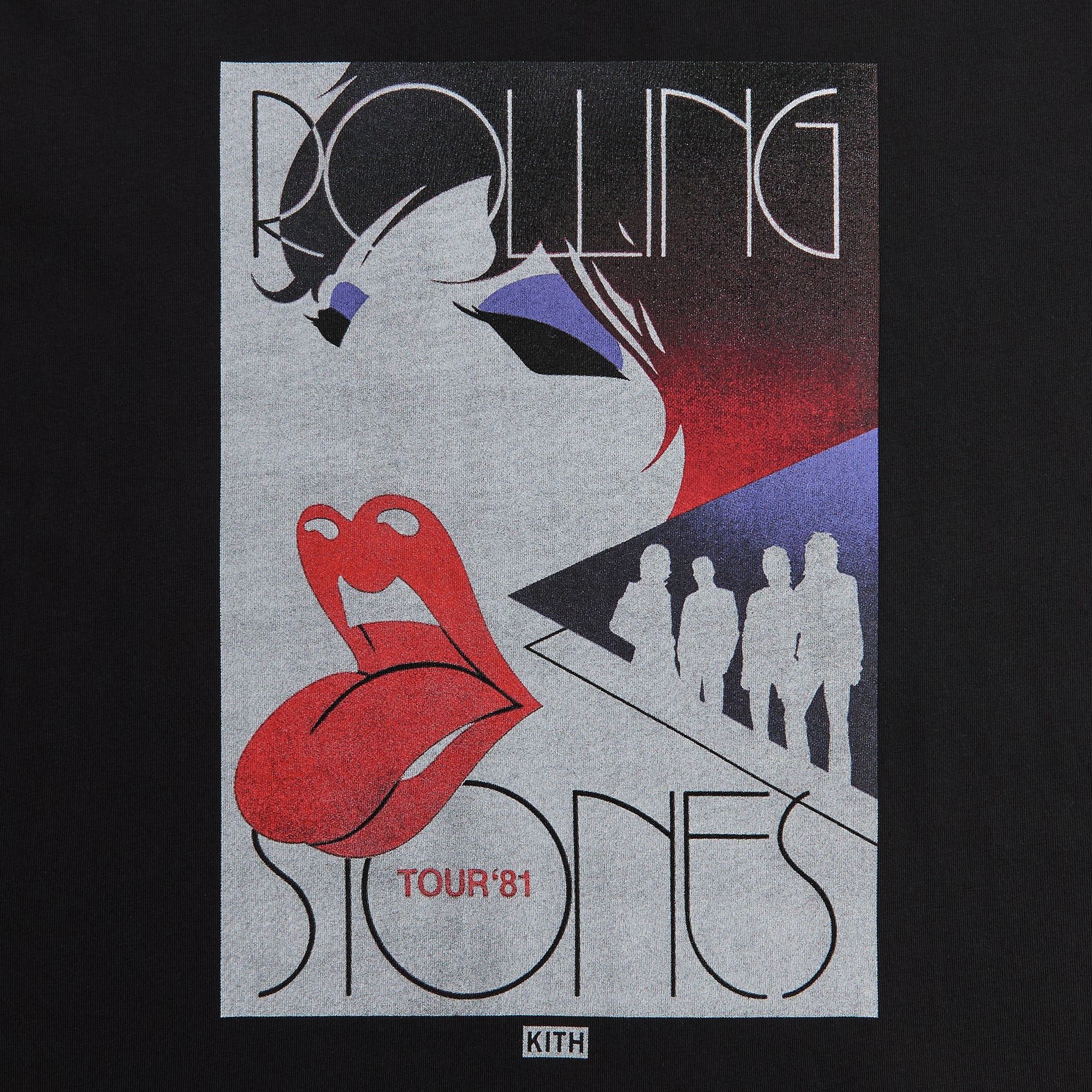 Kith 2025 Kith x Rolling Stones TOUR 1981 Tee IN-STORE EXCLUSIVE Size US XL / EU 56 / 4 - 2 Thumbnail