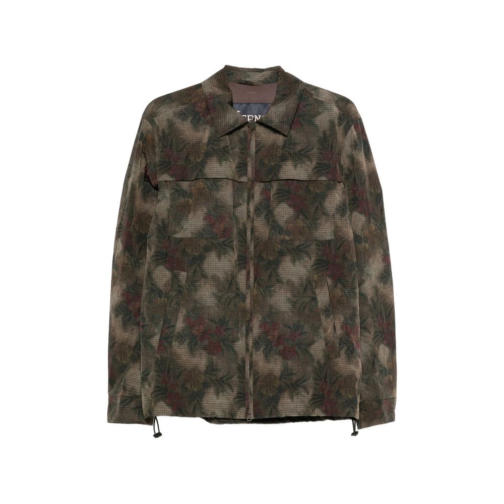 Herno Herno GREEN Jackets - Shirt Jackets Size US M / EU 48-50 / 2 - 1 Thumbnail