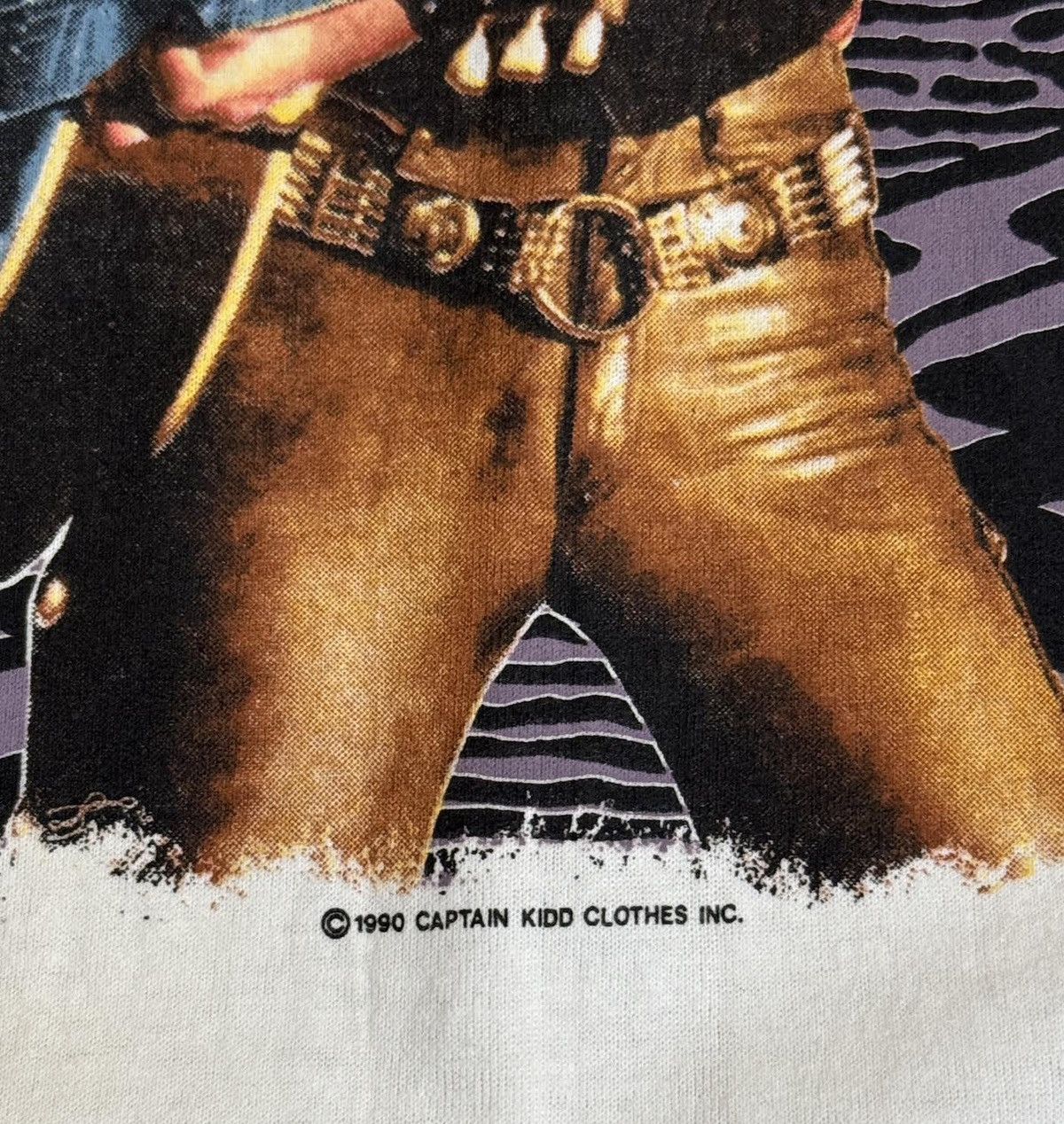 Vintage Vintage Bon Jovi 1990 Concert T Shirt (OSFA, Fits an XXL) Size US XXL / EU 58 / 5 - 2 Thumbnail