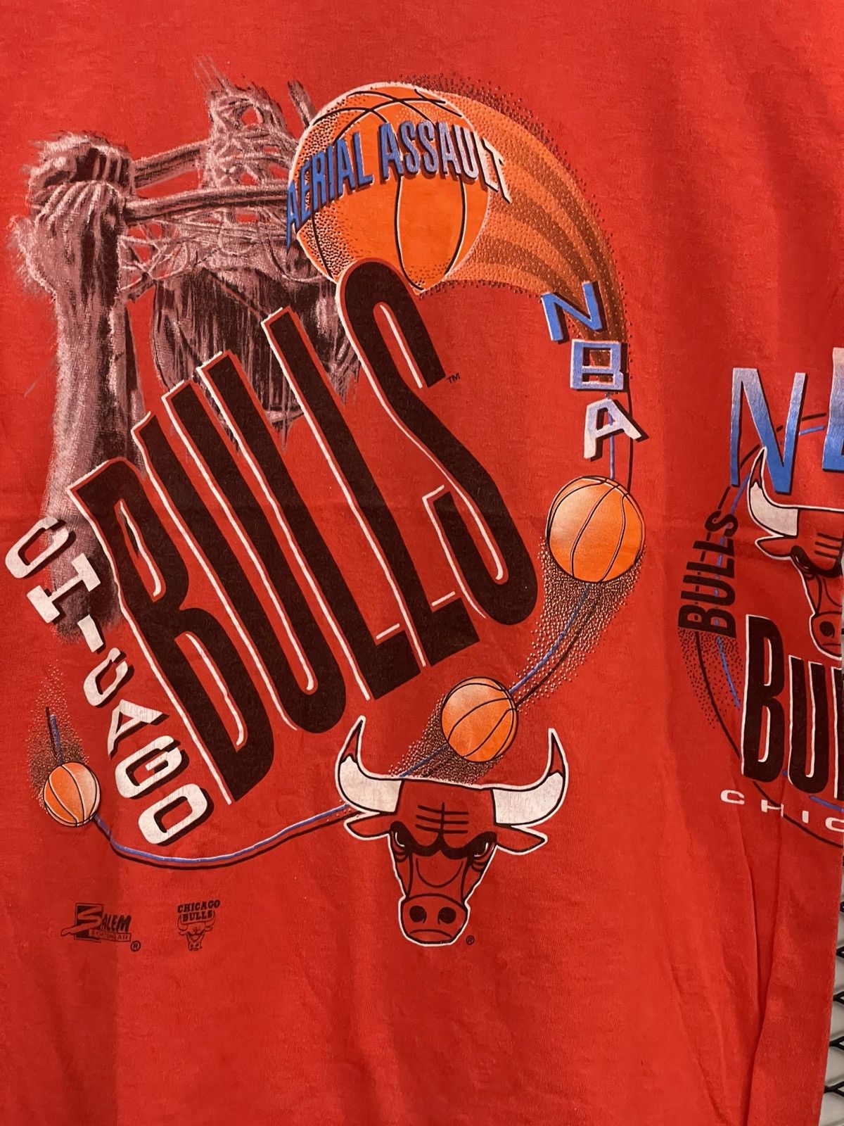 NBA VTG 90s Chicago Bulls Size US XXS / EU 40 - 3 Thumbnail