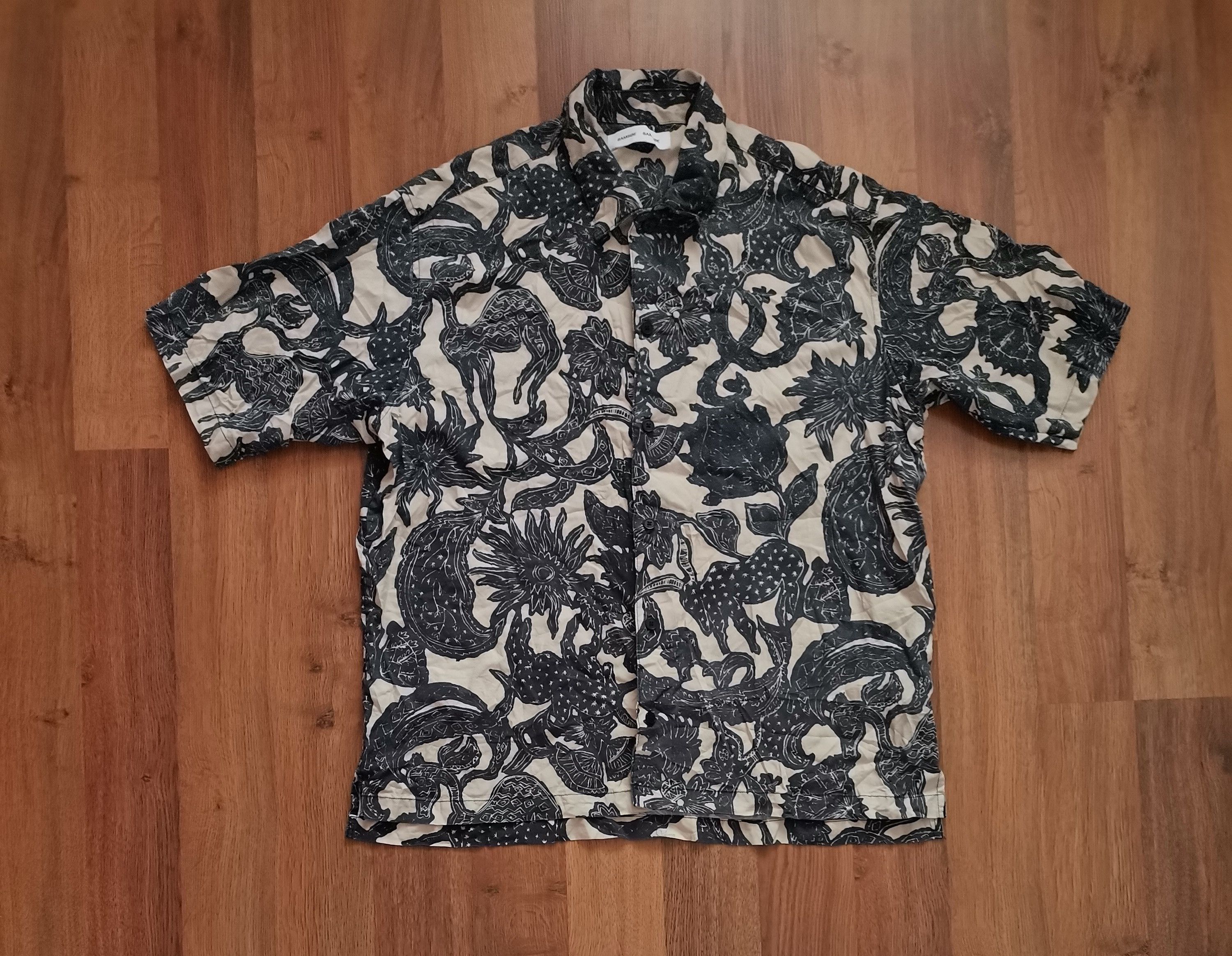 Samsoe Samsoe Samsoe Samsoe Floral Shirt Size US XL / EU 56 / 4 - 1 Thumbnail