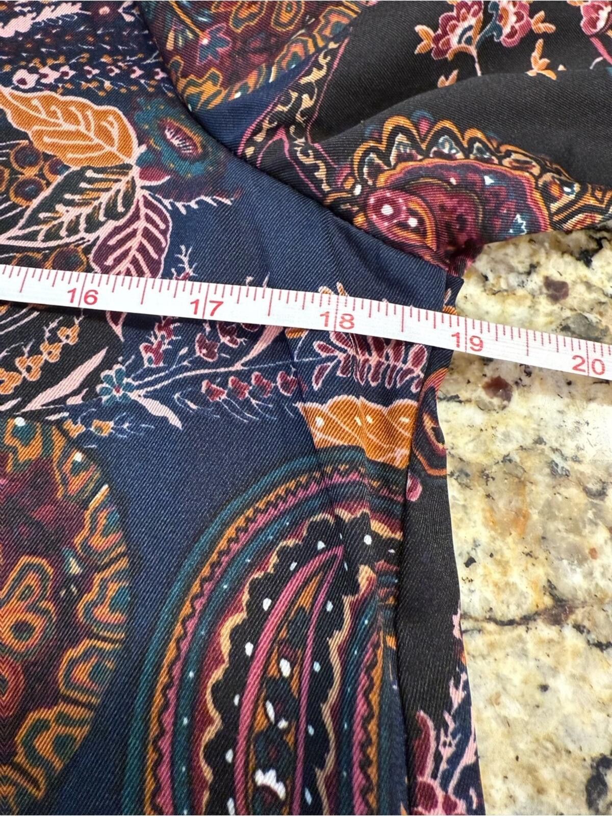 Other Dressbarn boho top paisley floral leopard print SZ SM Size S / US 4 / IT 40 - 11 Thumbnail