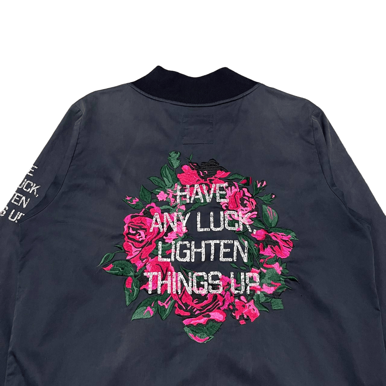 Le Coq Sportif Vintage Le Coq Sportif Embroidery Floral Sweater Jacket Size L / US 10 / IT 46 - 2 Thumbnail