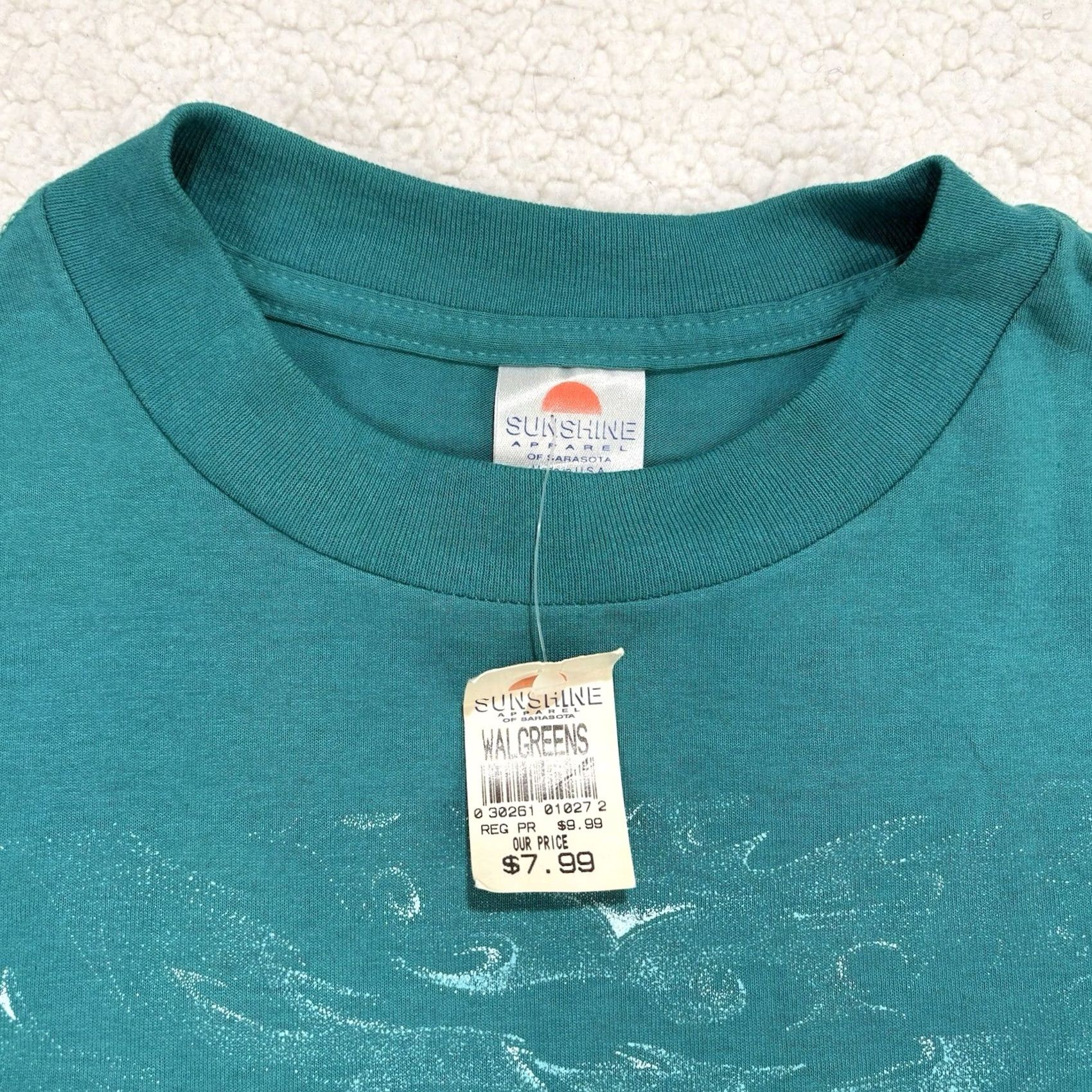 Vintage VINTAGE Florida Ocean Graphic Sunshine Apparel T-Shirt XS XL? Size US XL / EU 56 / 4 - 4 Thumbnail
