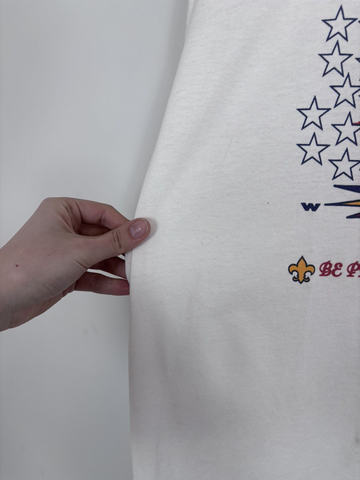 Other Vintage 1992 National Jamboree USA White Single Stitch Tee Size US XL / EU 56 / 4 - 7 Thumbnail