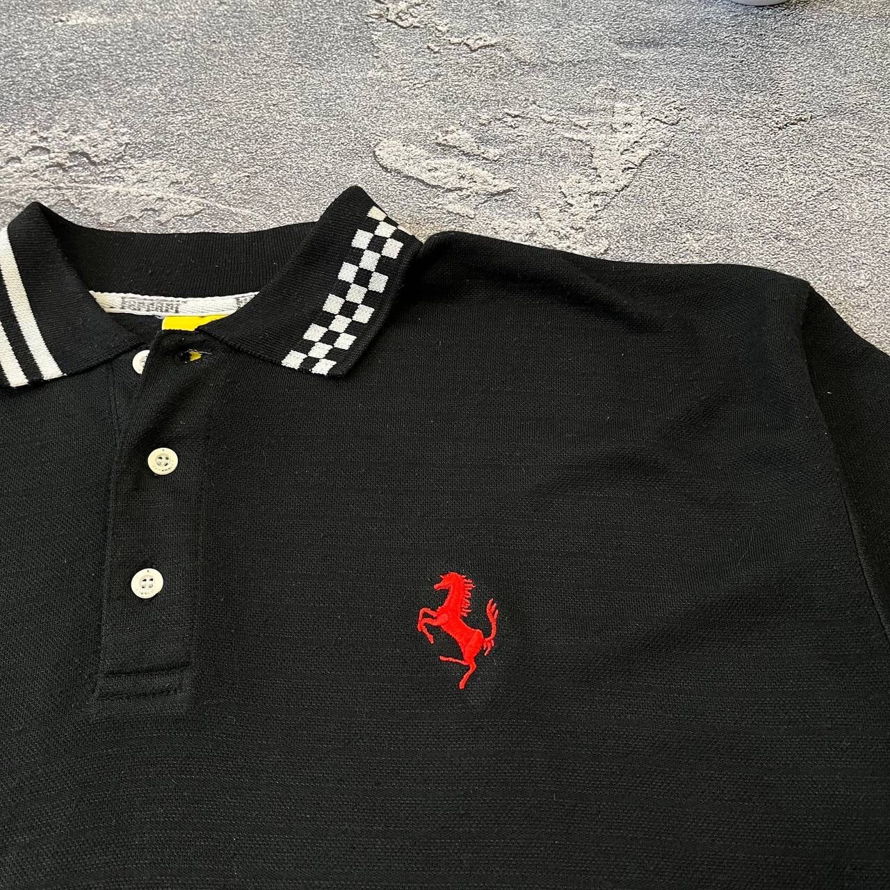 Vintage Vintage Black Ferrari Official Product 1996 T-Shirt,Size L Size US L / EU 52-54 / 3 - 6 Thumbnail