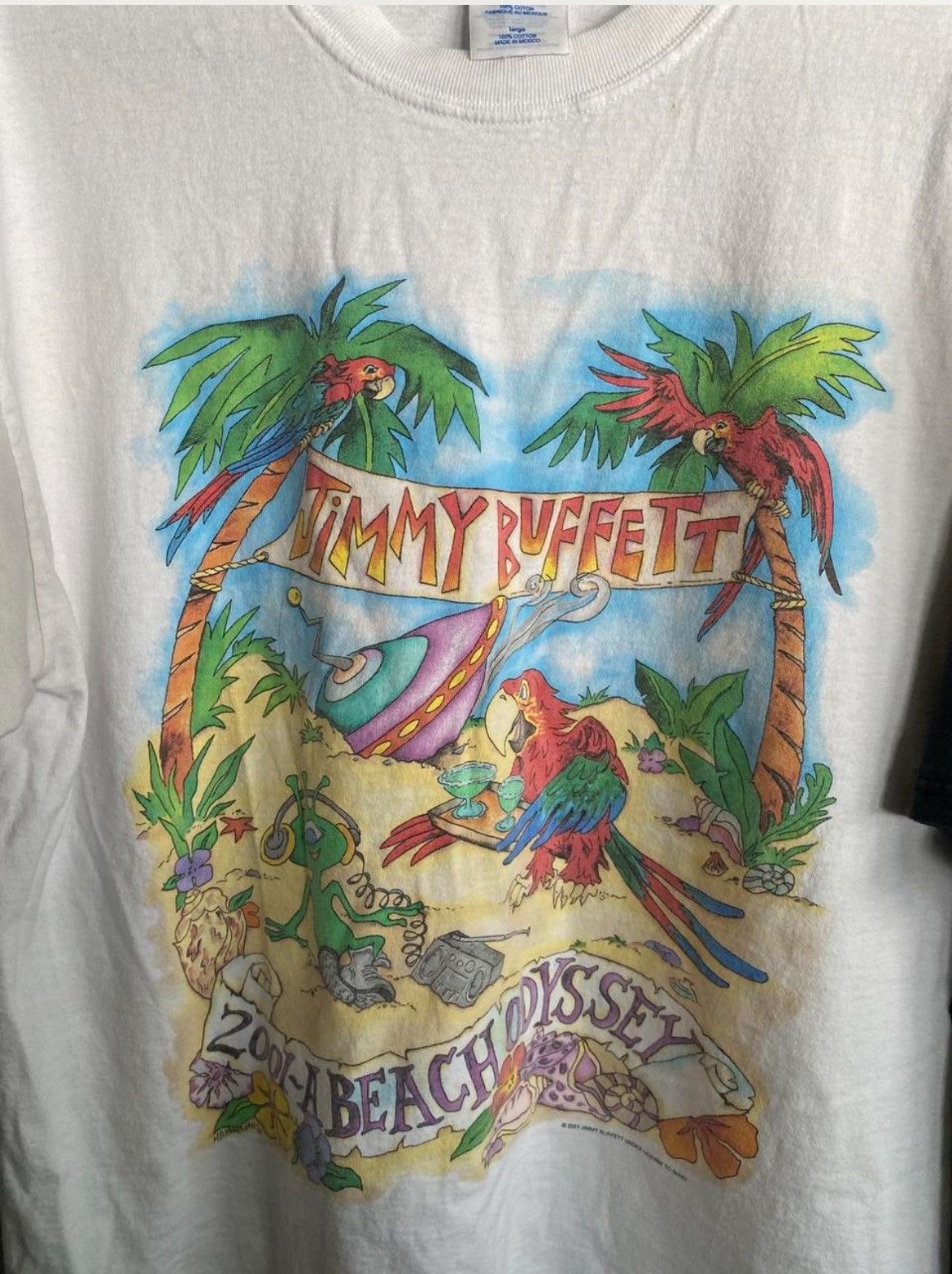 Delta Roger waters and jimmy buffet tour t-shirts from early 2000s Size US XL / EU 56 / 4 - 3 Thumbnail