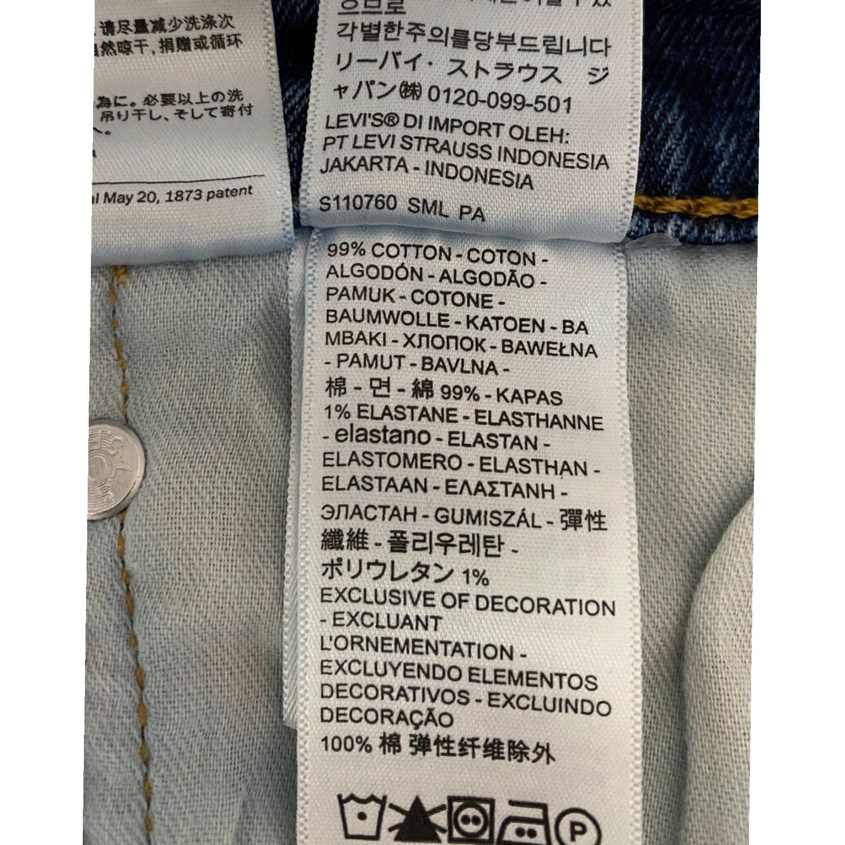 Levi's Levi's 505 Jeans Straight Men W40/L32 Medium Wash Denim Size US 40 / EU 56 - 4 Thumbnail