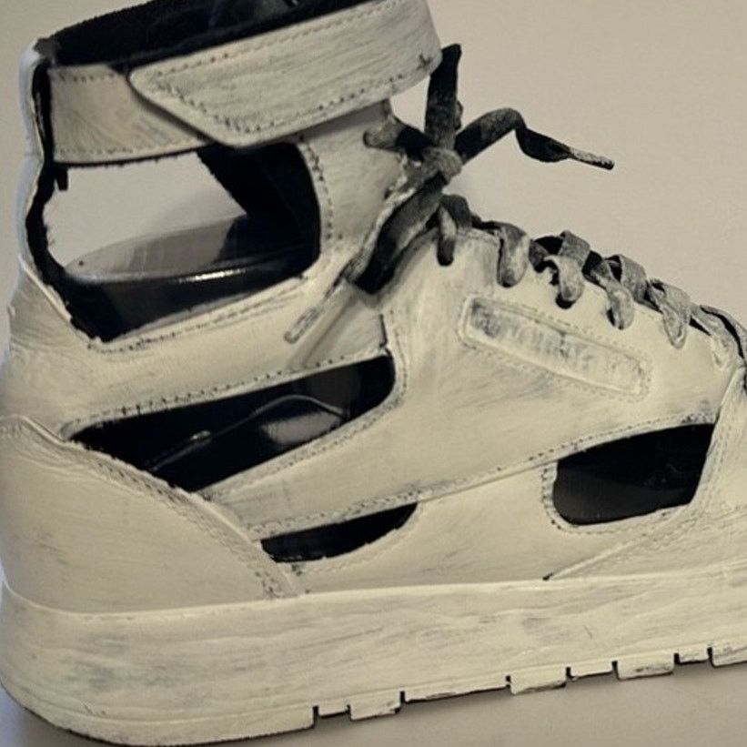Maison Margiela × Reebok Bianchetto Gladiator High Top Tabi Sneakers Men US 11.5 Size US 11.5 / EU 44-45 - 6 Thumbnail
