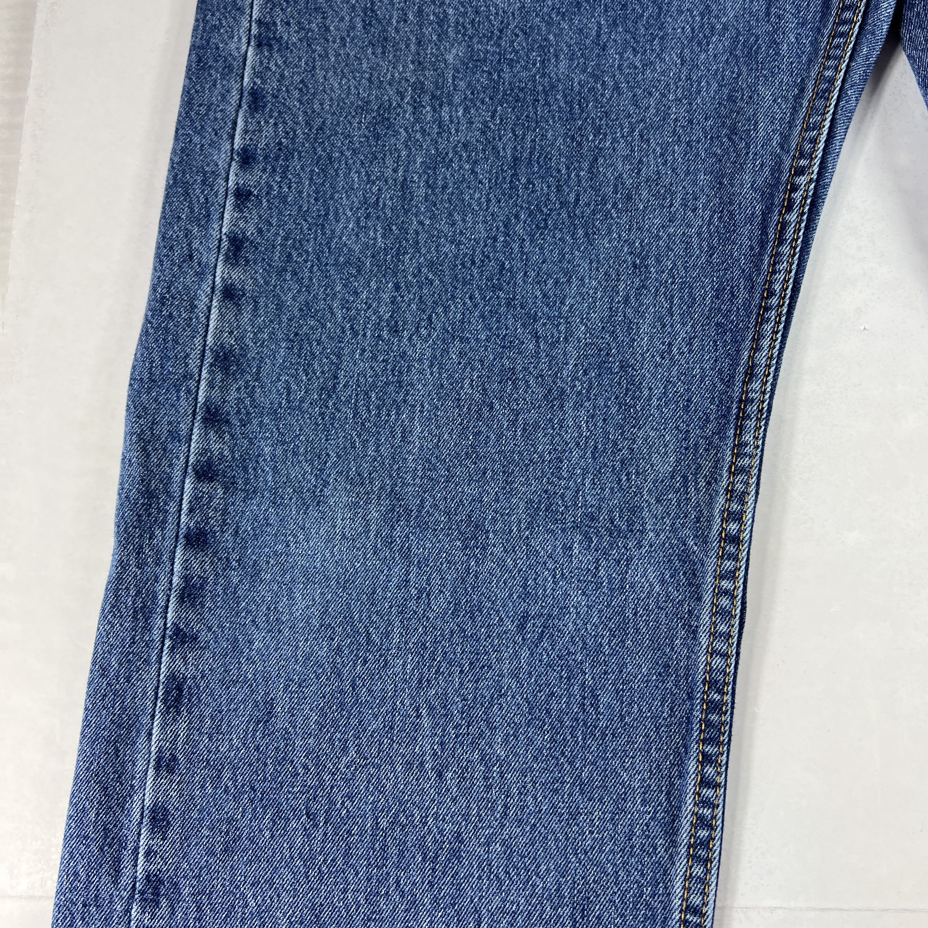 Levi's Levi's Jeans 505 Regular Straight Blue Faded Cotton Denim Size US 36 / EU 52 - 5 Thumbnail