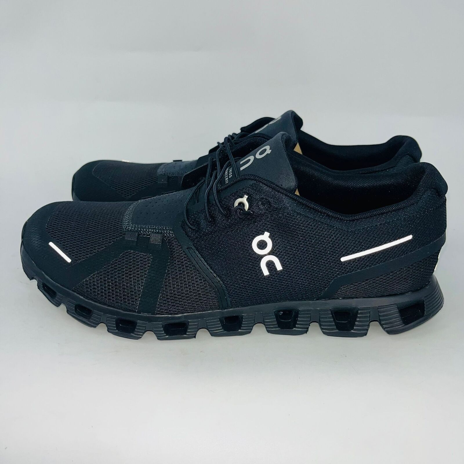 On CLOUD 5 MENS BLACK STURDY LIGHTWEIGHT RUNNING SHOE SIZE 10D Size US 10 / EU 43 - 4 Thumbnail