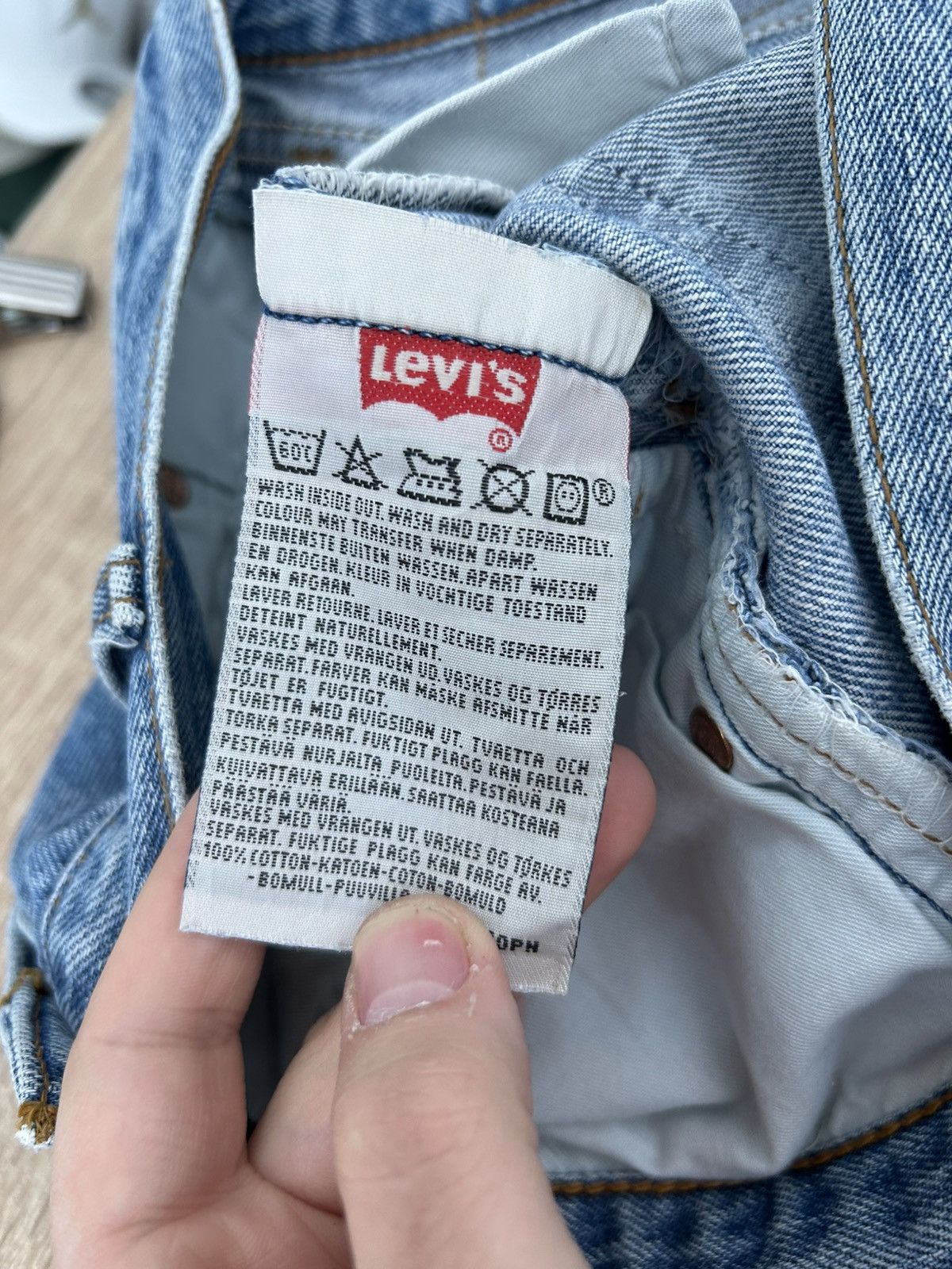 Levi's × Vintage 90s Lagos 501 jorts Size US 30 / EU 46 - 5 Thumbnail