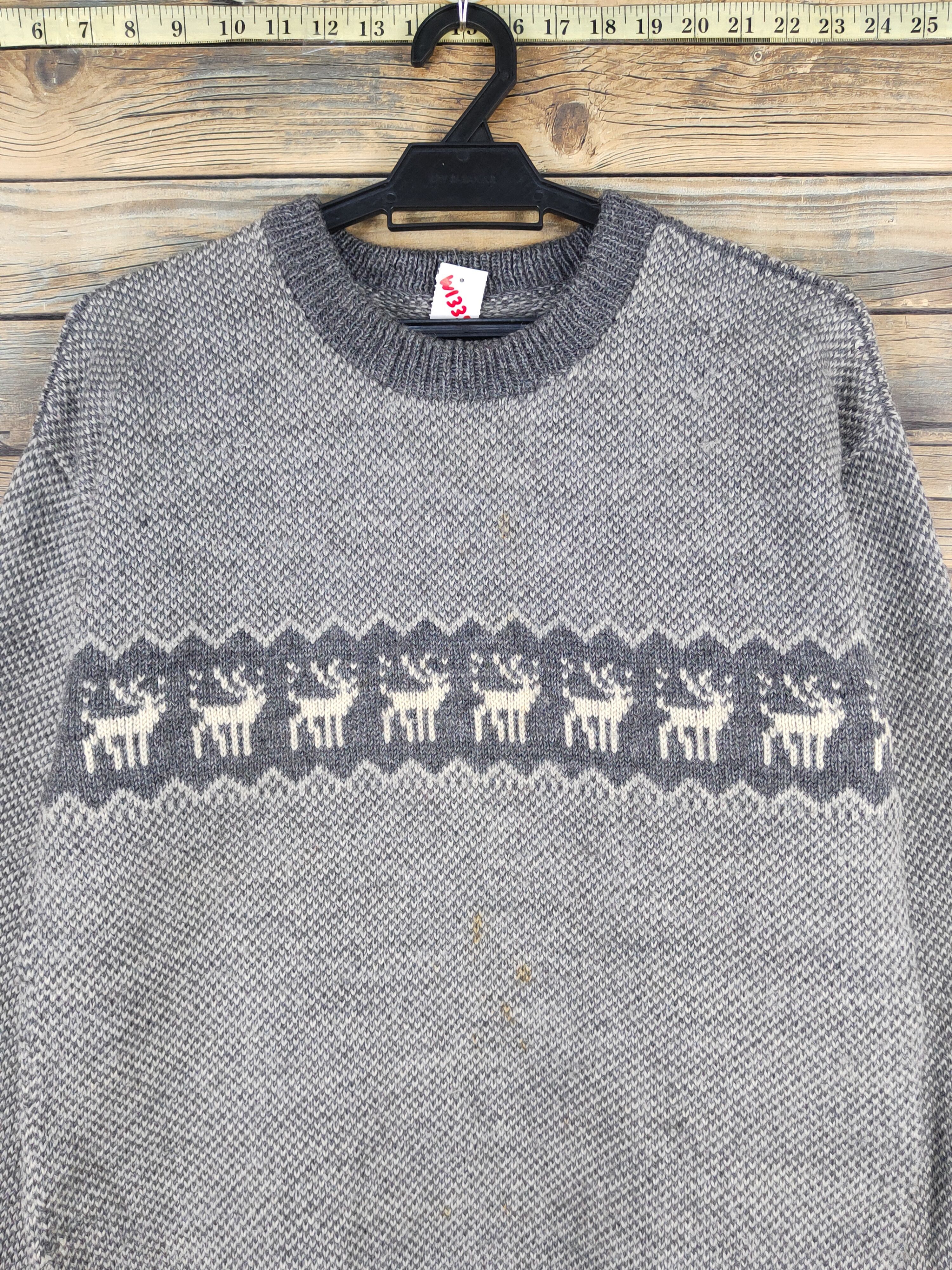 Vintage Japanese Brand Gray Knitwear Sweatshirts #W1335 Size US S / EU 44-46 / 1 - 2 Thumbnail