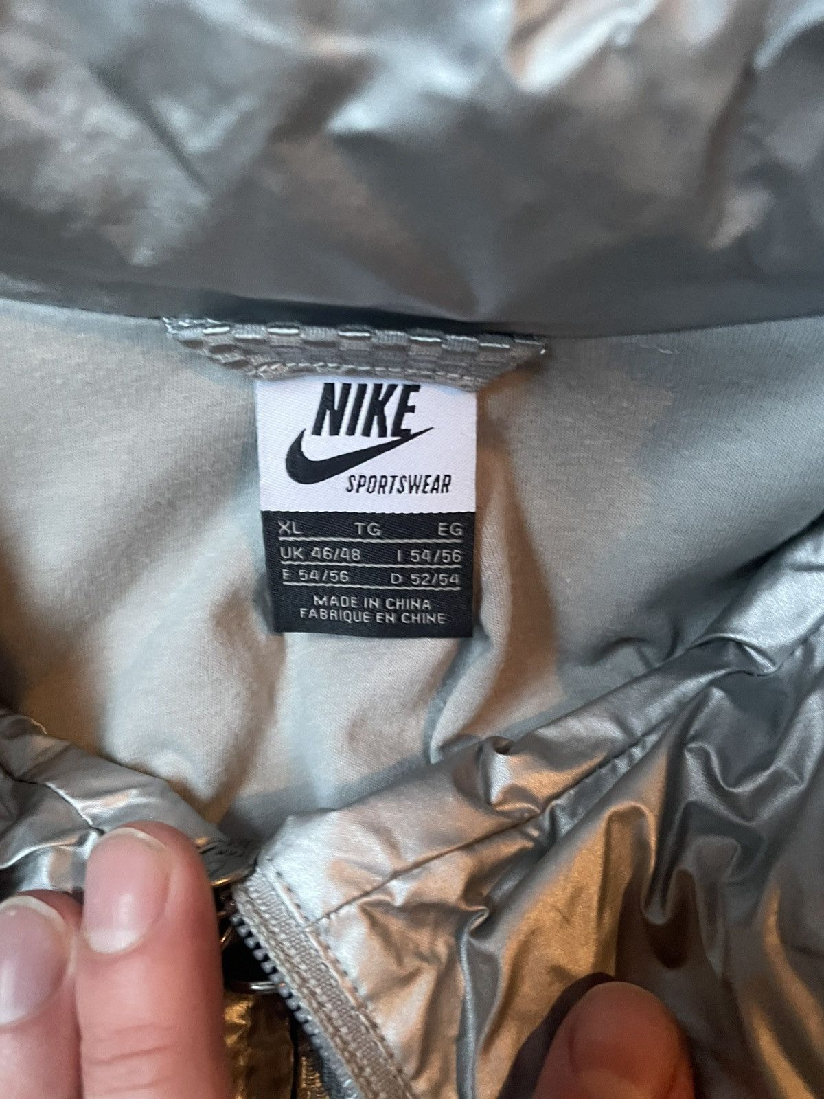 Nike 1997 Nike Air Jacket Size US XL / EU 56 / 4 - 3 Thumbnail