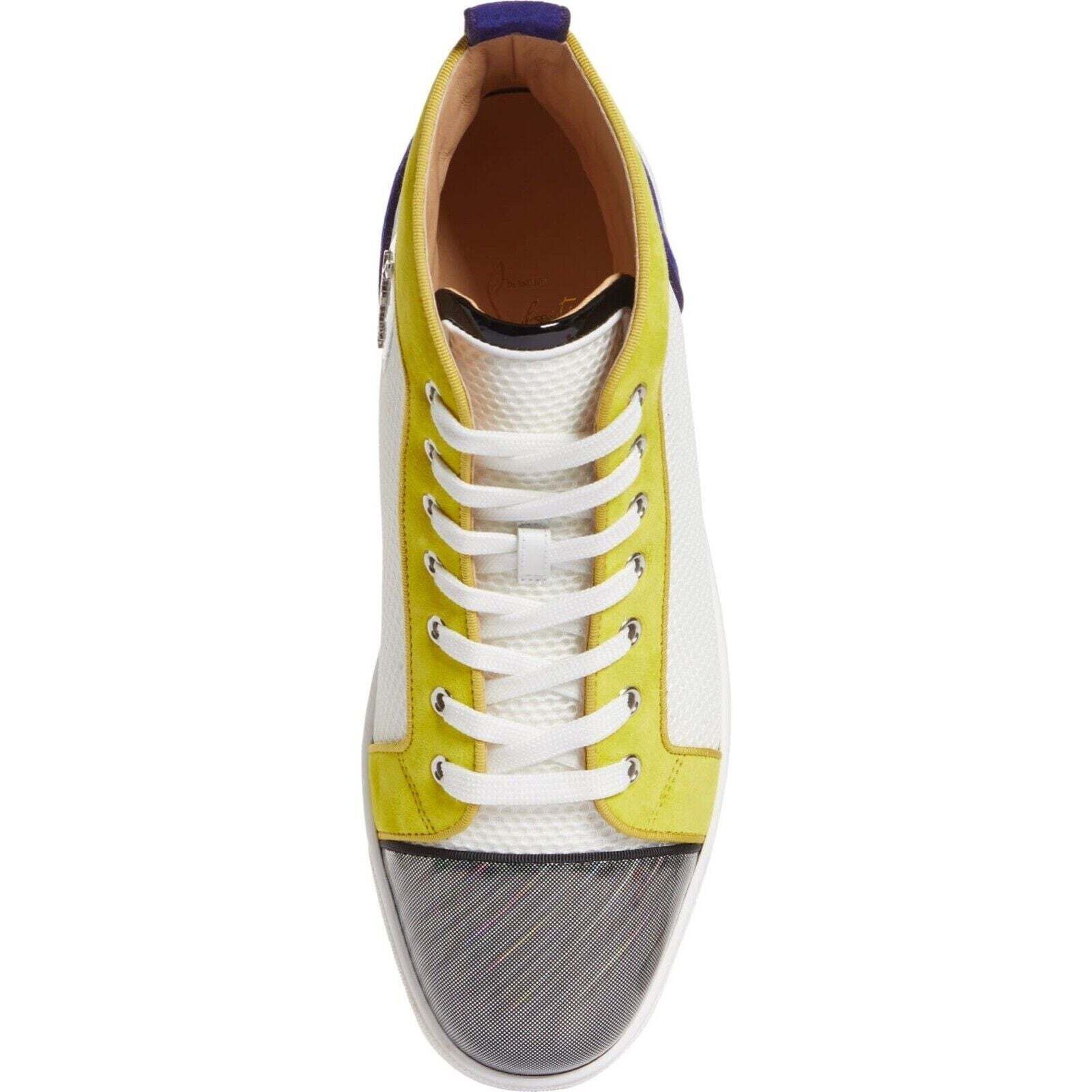 Christian Louboutin Christian Louboutin Men Louis Orlato Flat White Yellow Size US 9.5 / EU 42-43 - 6 Thumbnail