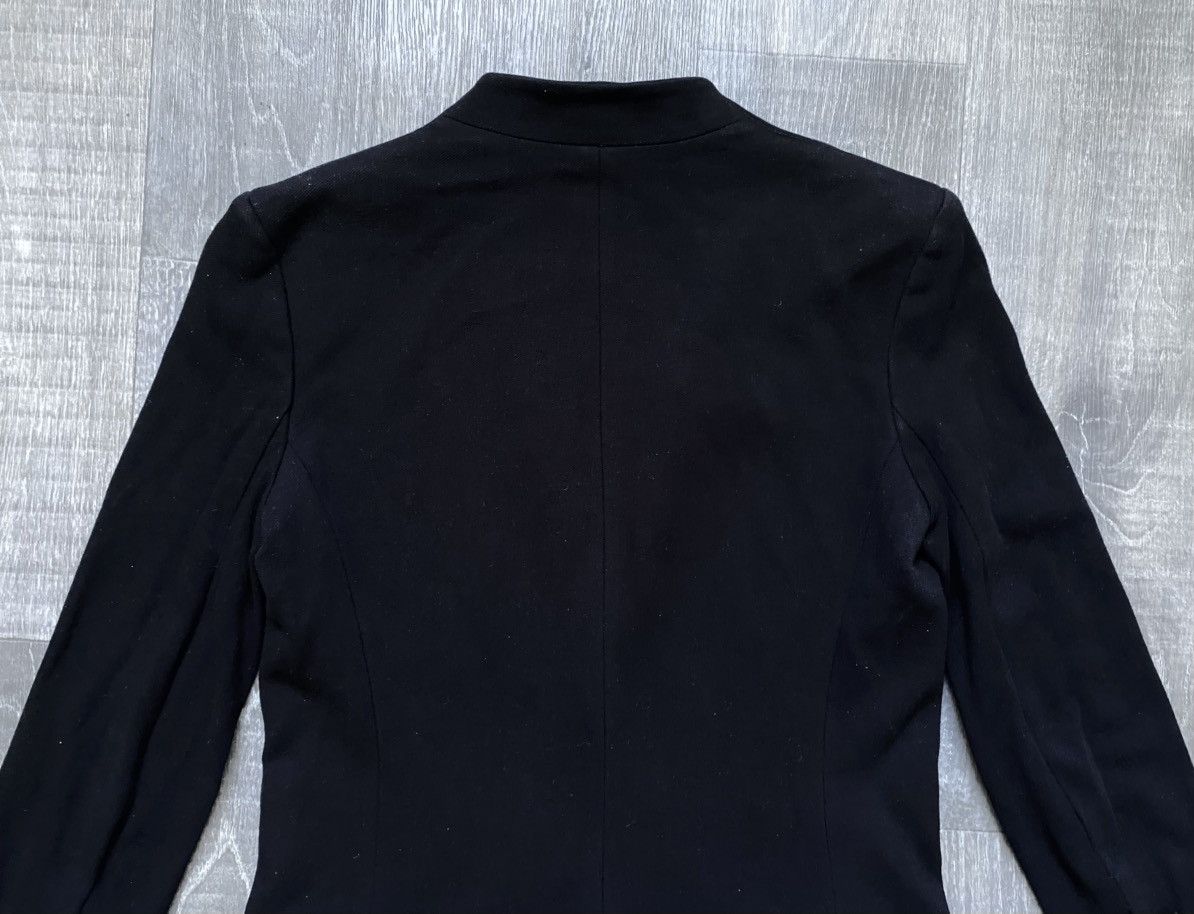 Helmut Lang Women’s Helmut Lang Made in USA Black Viscose Blazer Jacket Size M / US 6-8 / IT 42-44 - 22 Thumbnail