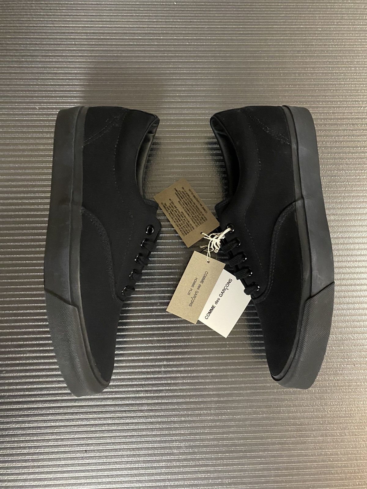 Comme des Garcons Homme Plus Comme des Garçons 🇯🇵 homme plus black ninja lace lows 8 NIB Size US 8 / EU 41 - 2 Thumbnail