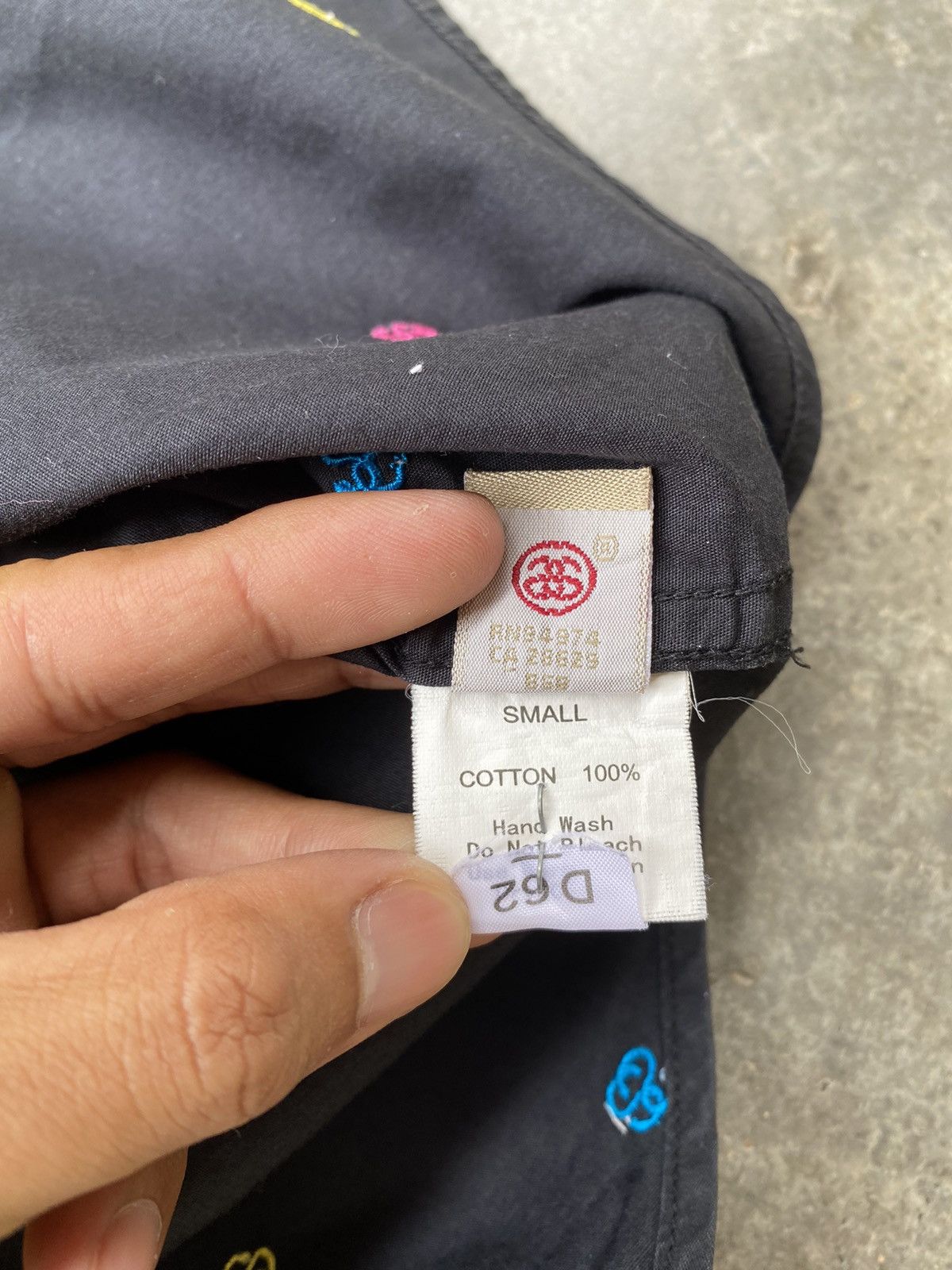 Stussy Vintage Stussy Monogram Button Up Shirt Size US S / EU 44-46 / 1 - 7 Thumbnail