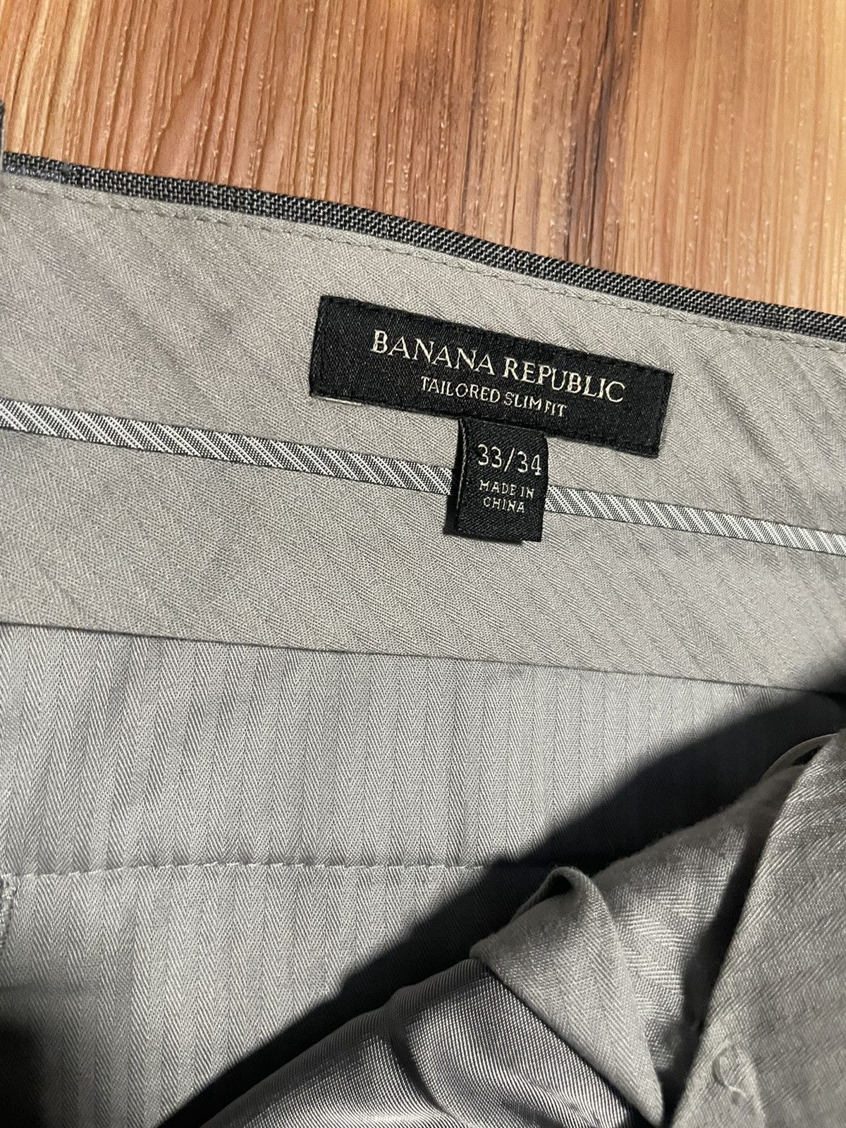 Banana Republic Windowpane suit Size 40R - 9 Thumbnail