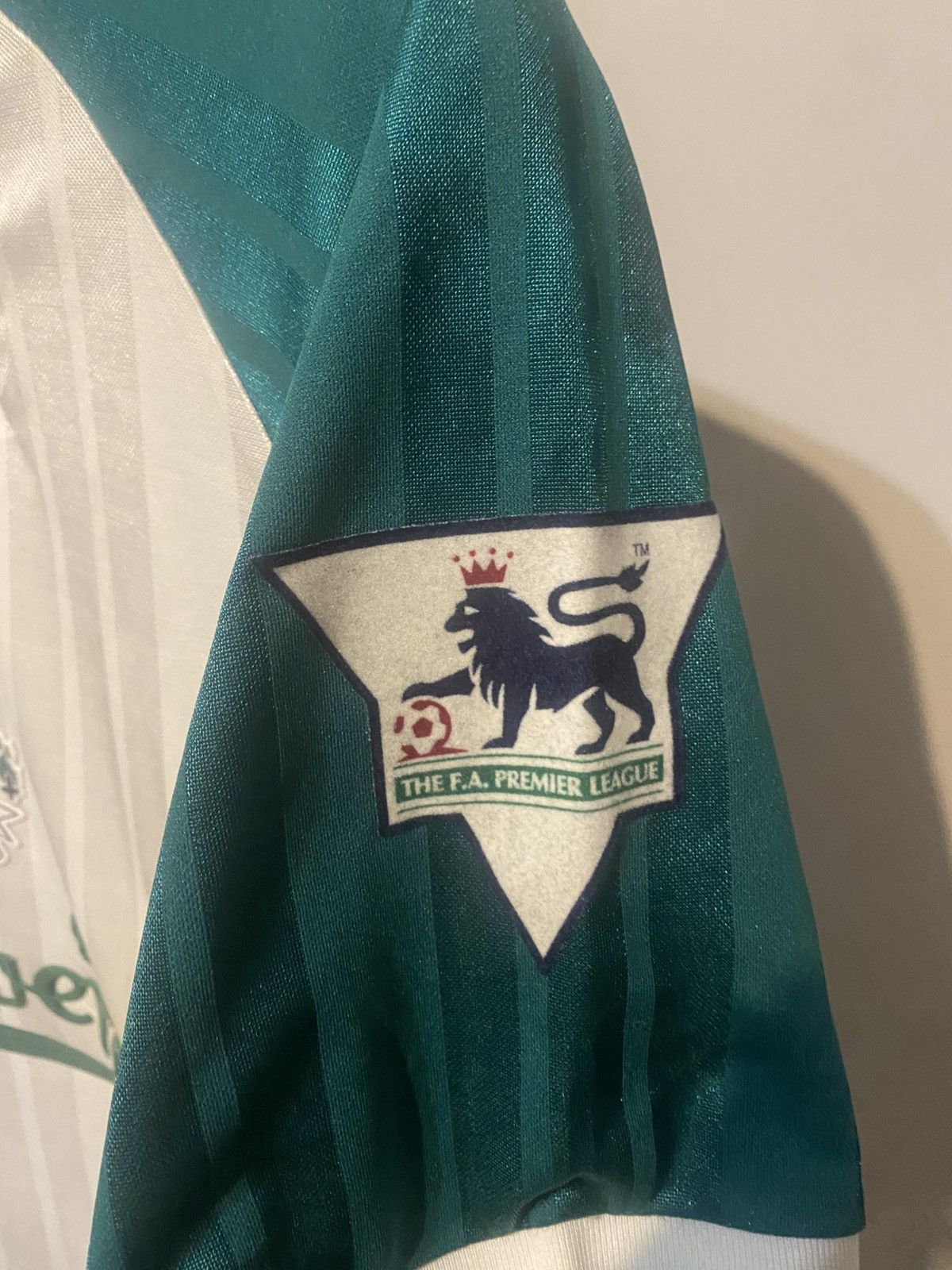 Vintage Adidas Equipment Liverpool 1993 1995 Away Shirt Jersey Size US L / EU 52-54 / 3 - 7 Thumbnail