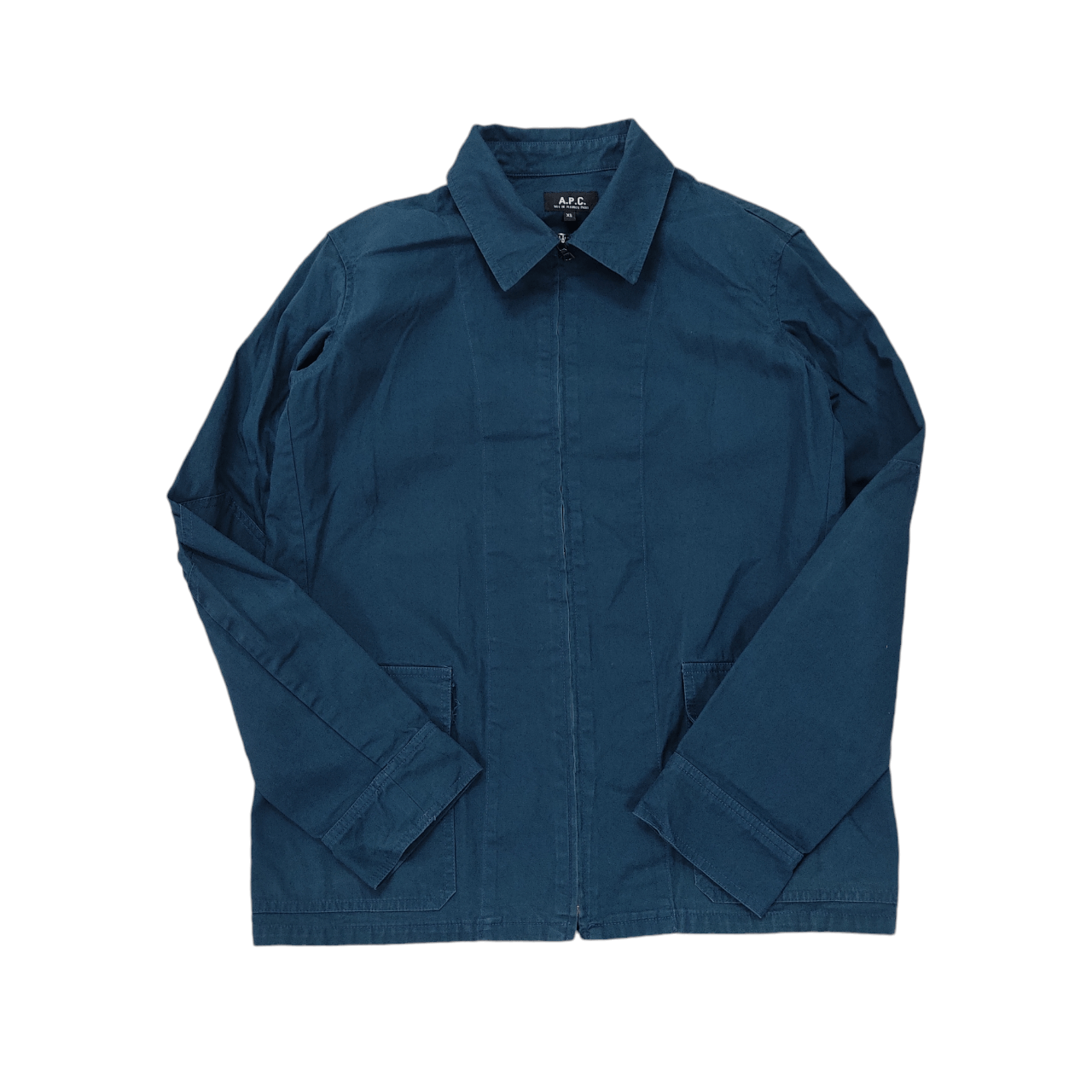 A.P.C. Light Cotton Minimalist Zipper Jacket Size US S / EU 44-46 / 1 - 6 Thumbnail