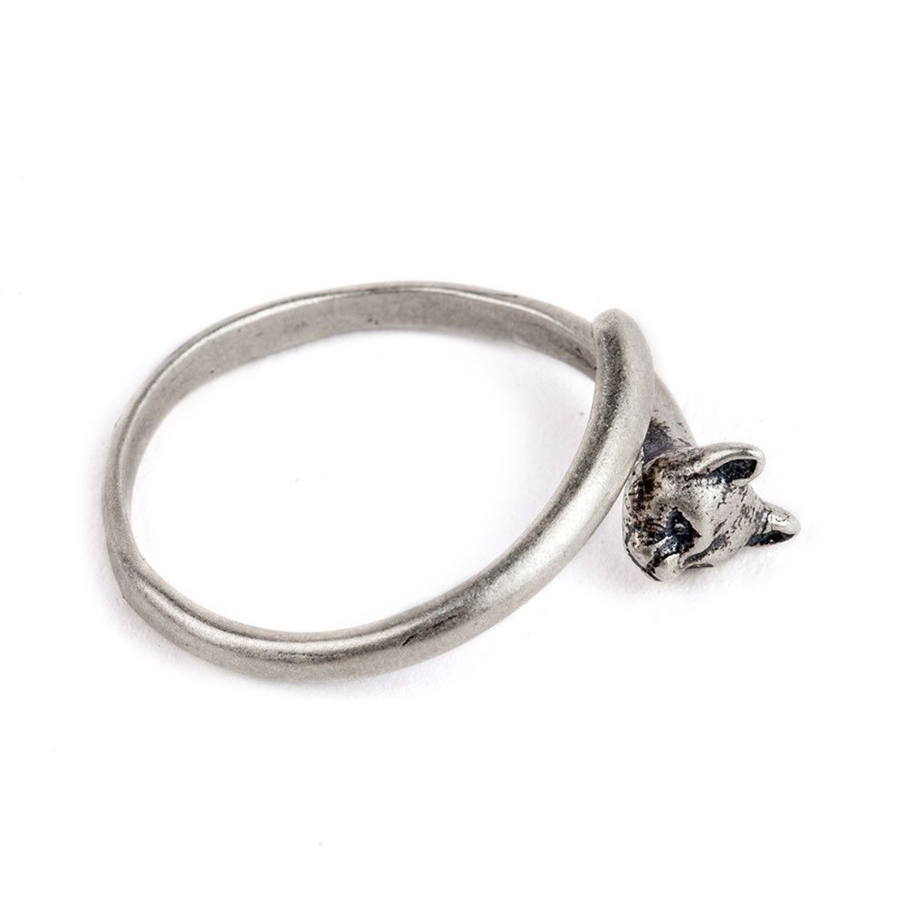 Jewelry Cat Future Jewelry Rings Open Size Chrome Ring (Size 7-13) Size ONE SIZE - 5 Thumbnail